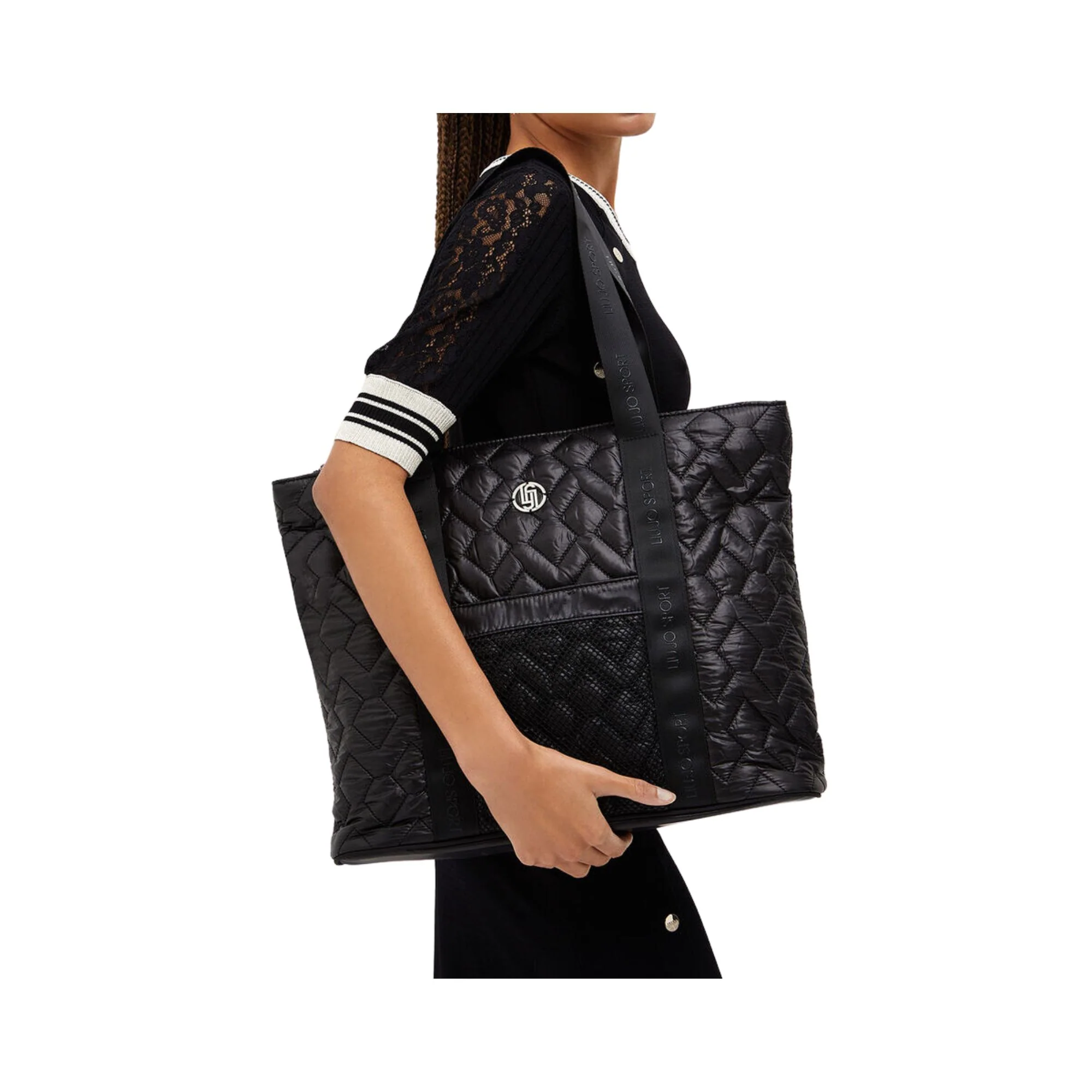 Borsa Donna modello shopper trapuntato - Image 6