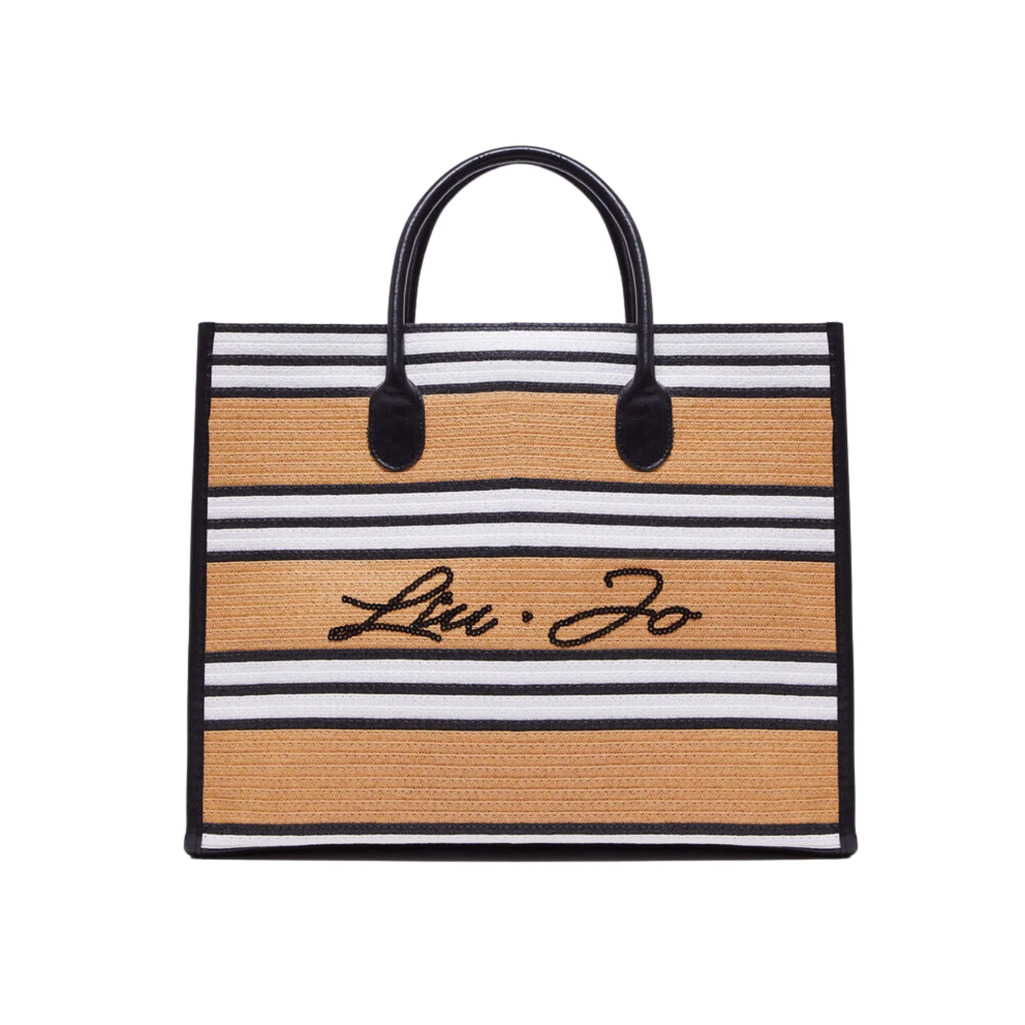 Borsa Donna grande con logo ricamato