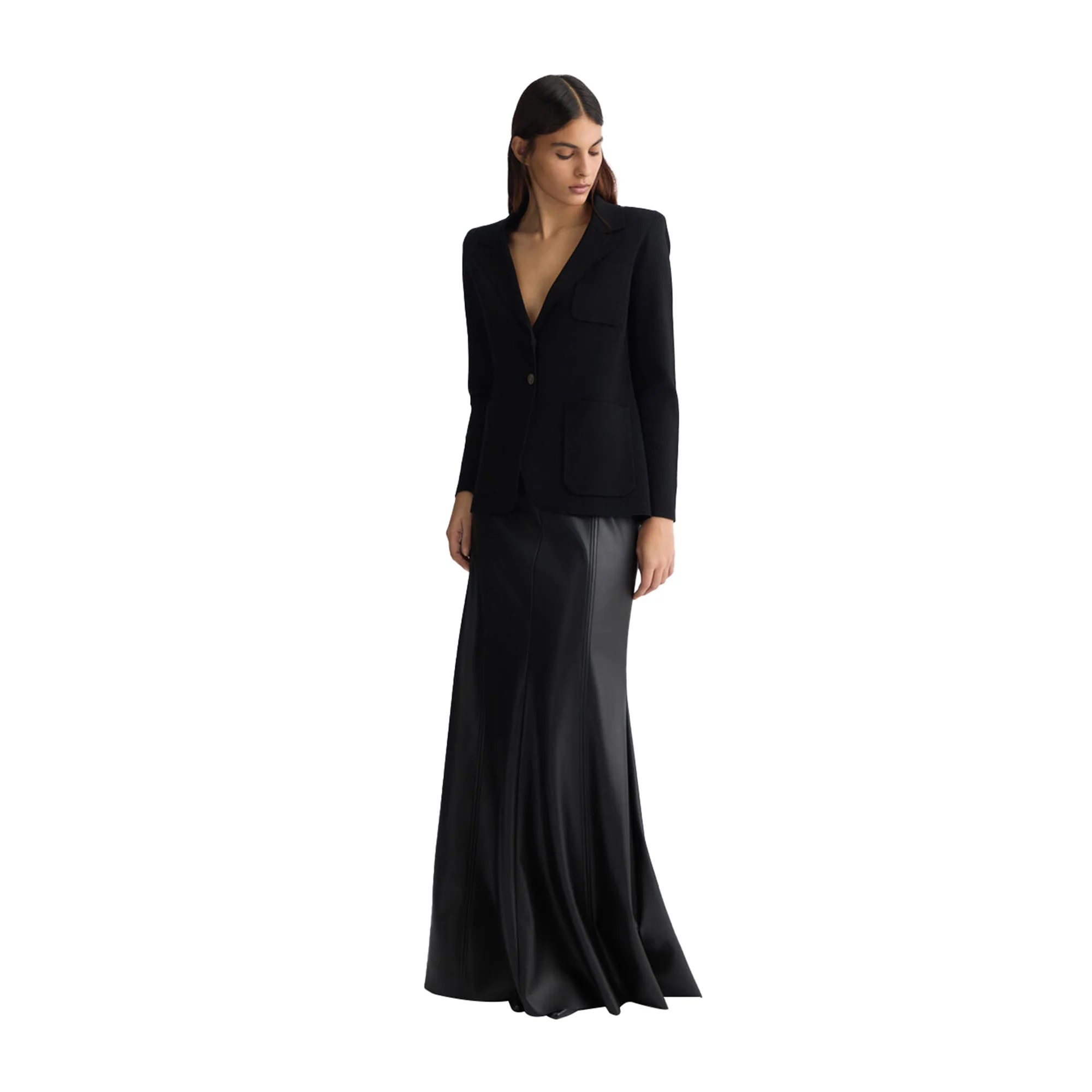 Giacca in maglia nera da Donna - Image 5