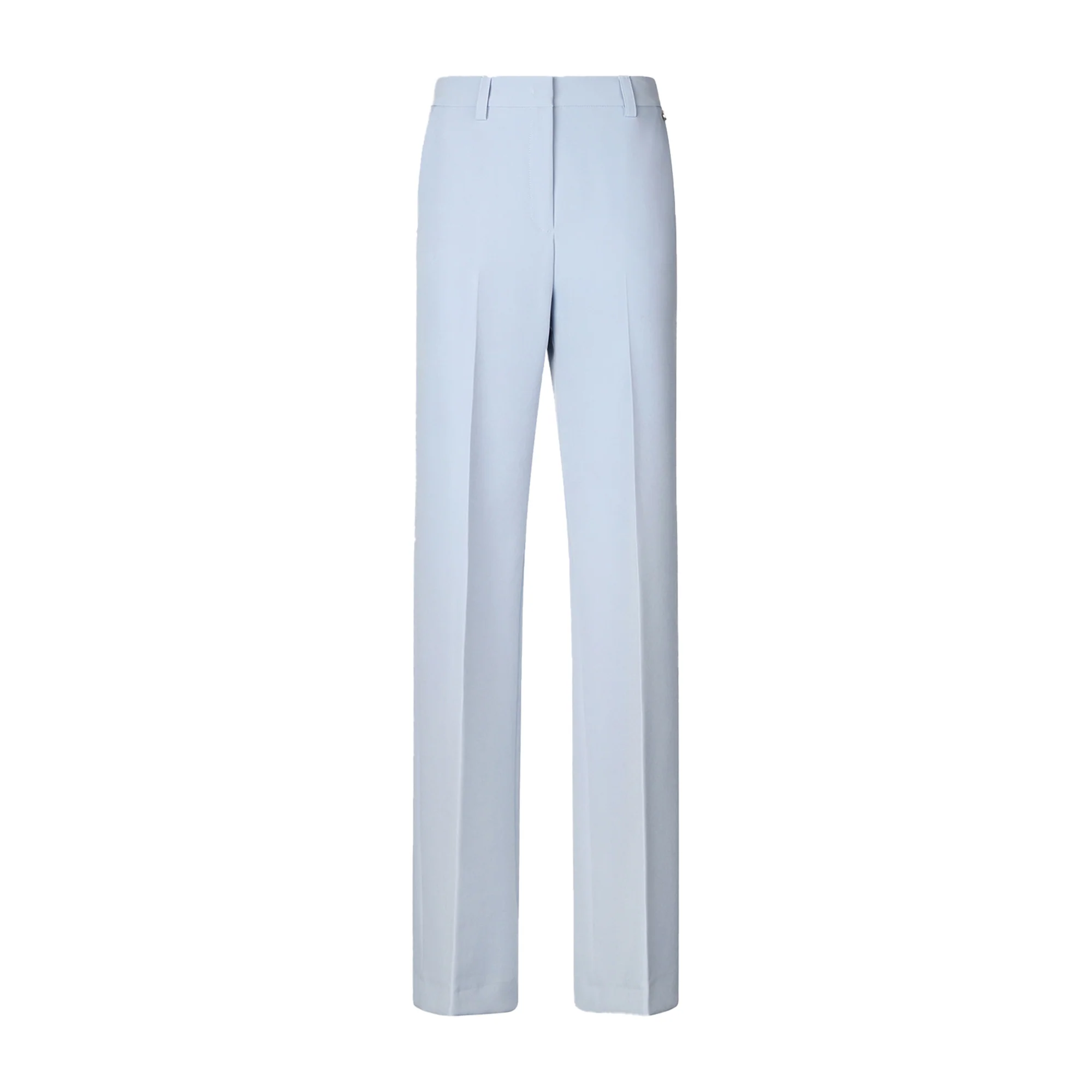 Pantaloni da donna azzurri a palazzo