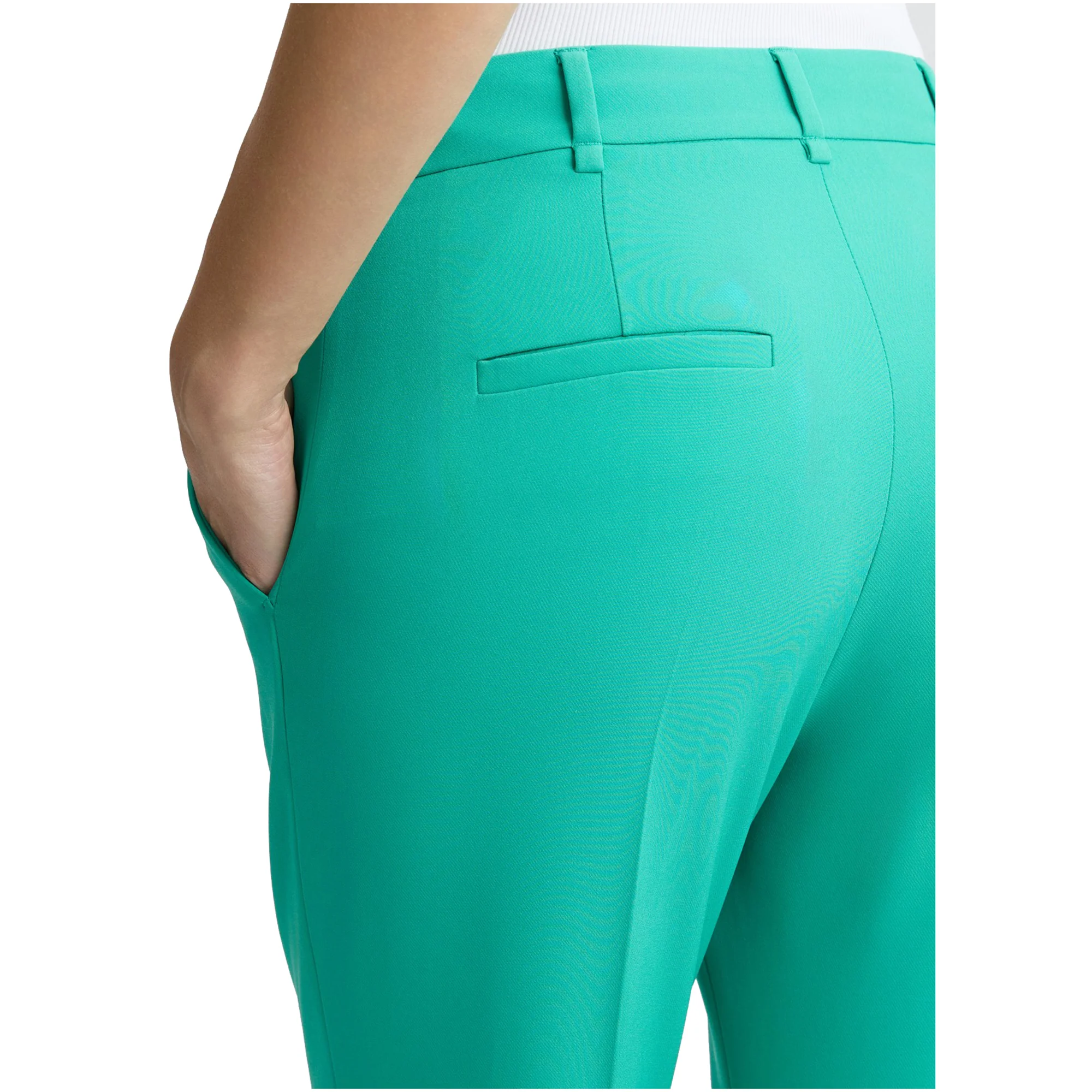 Pantaloni a sigaretta da Donna Verde - Image 4