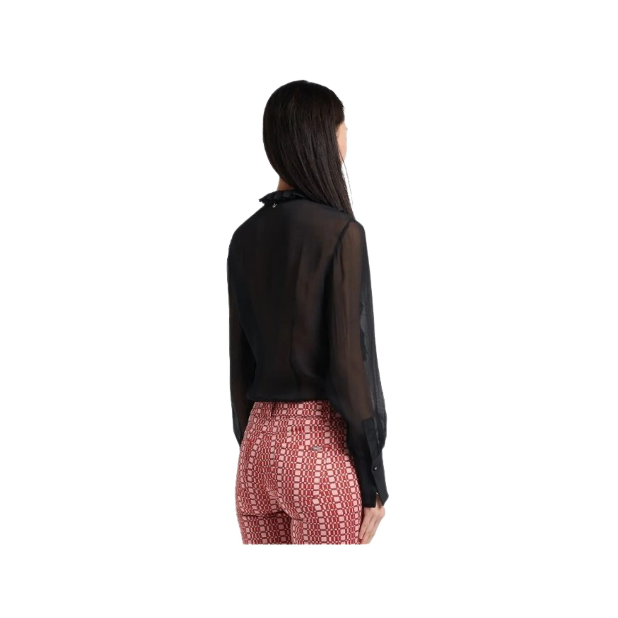 Camicia Donna con collo arricciato - Image 2