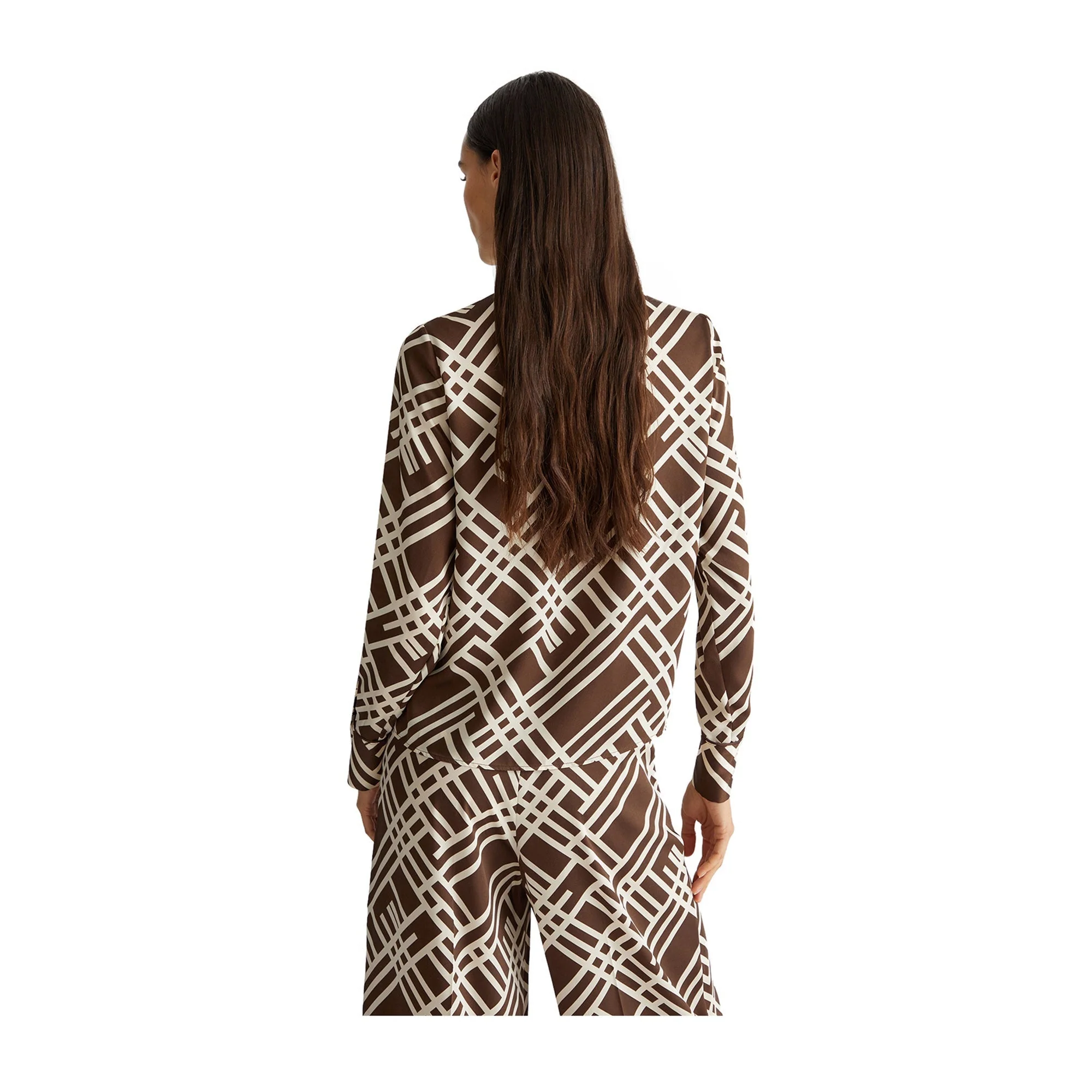 Camicia Donna con stampa check - Image 10