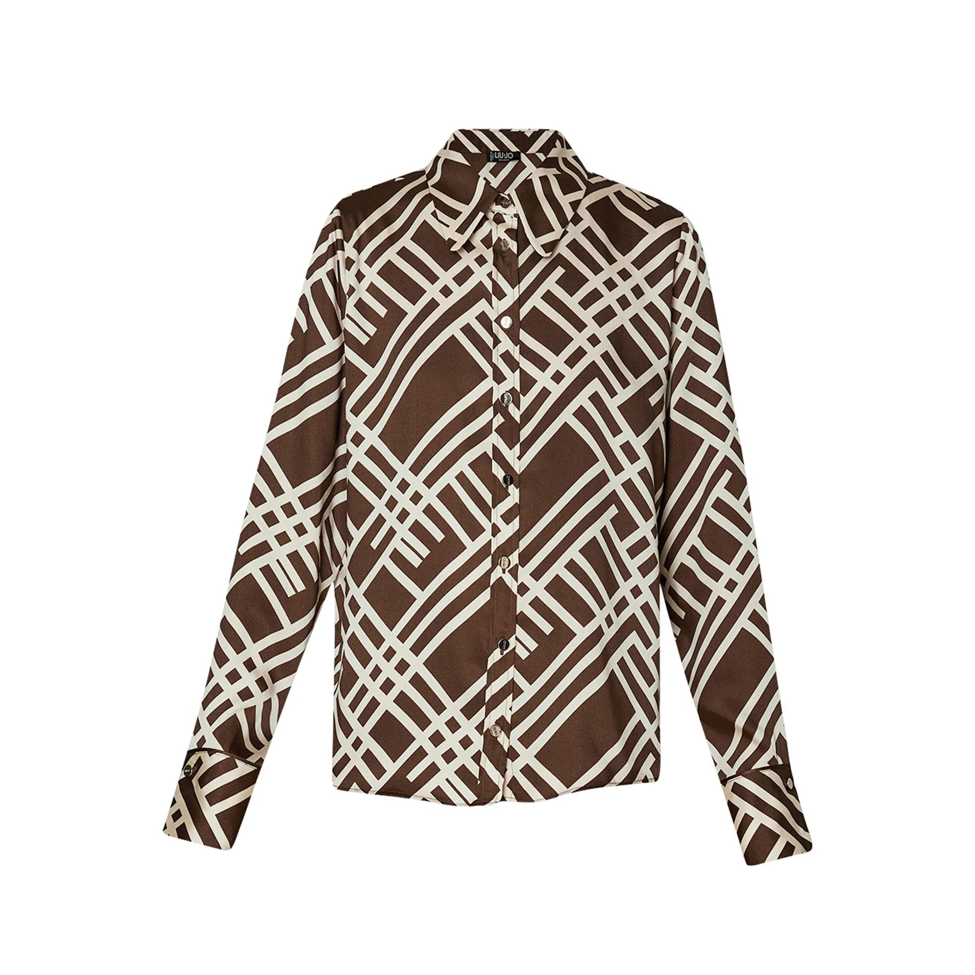 Camicia Donna con stampa check - Image 8