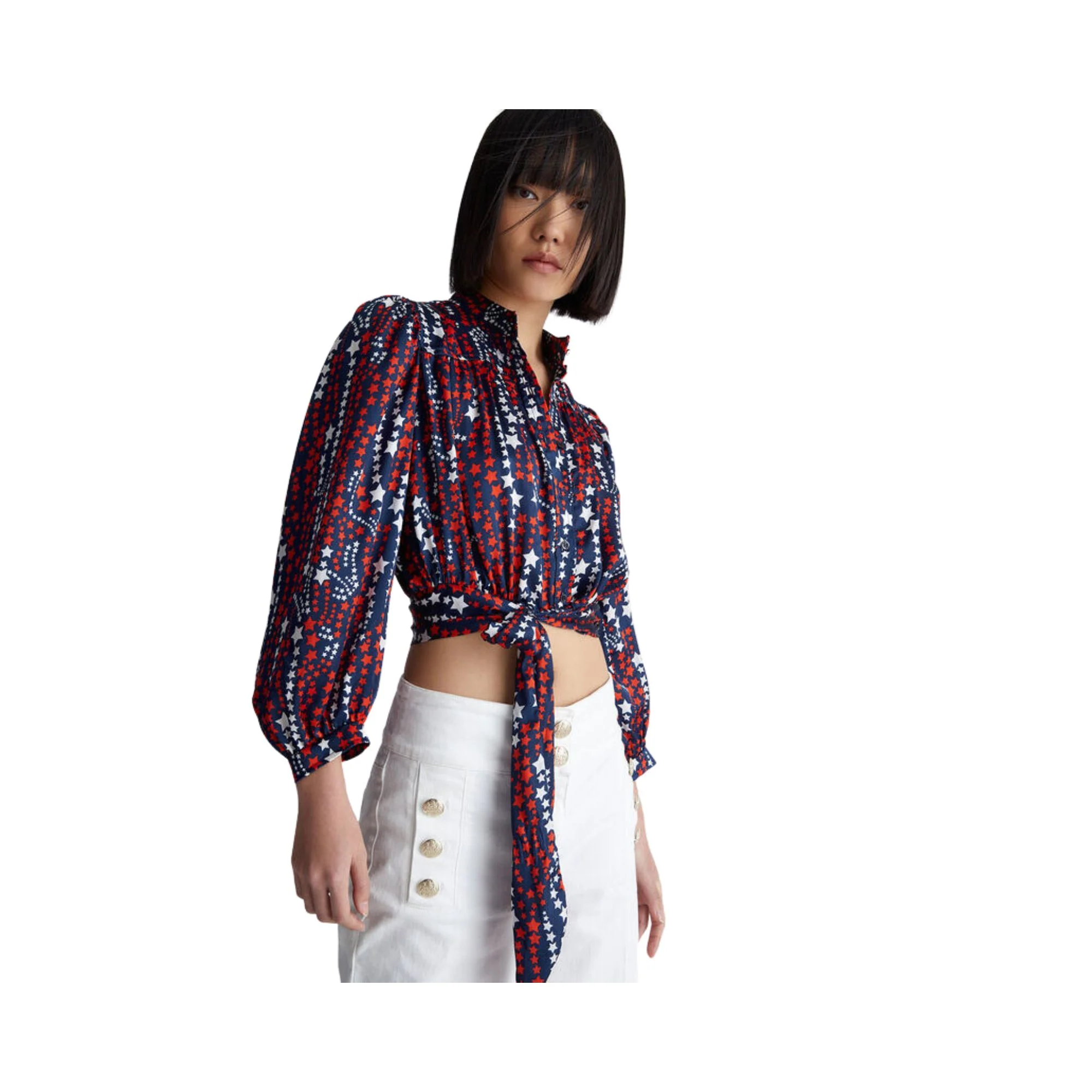 Blusa Donna con stampa stelle - Image 2