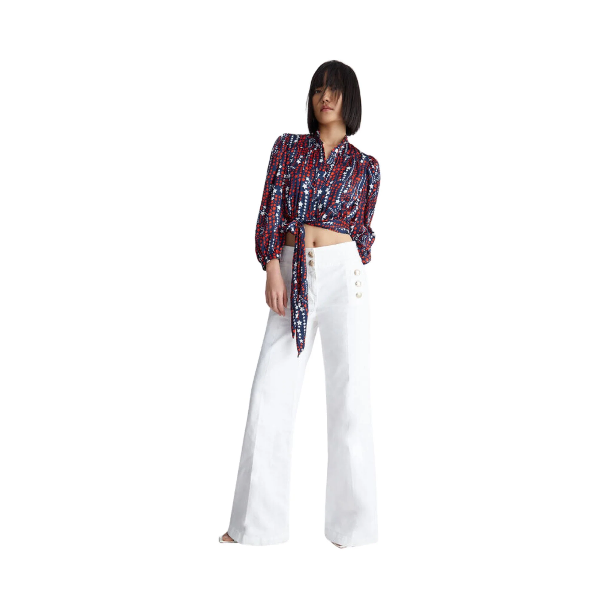 Blusa Donna con stampa stelle - Image 5