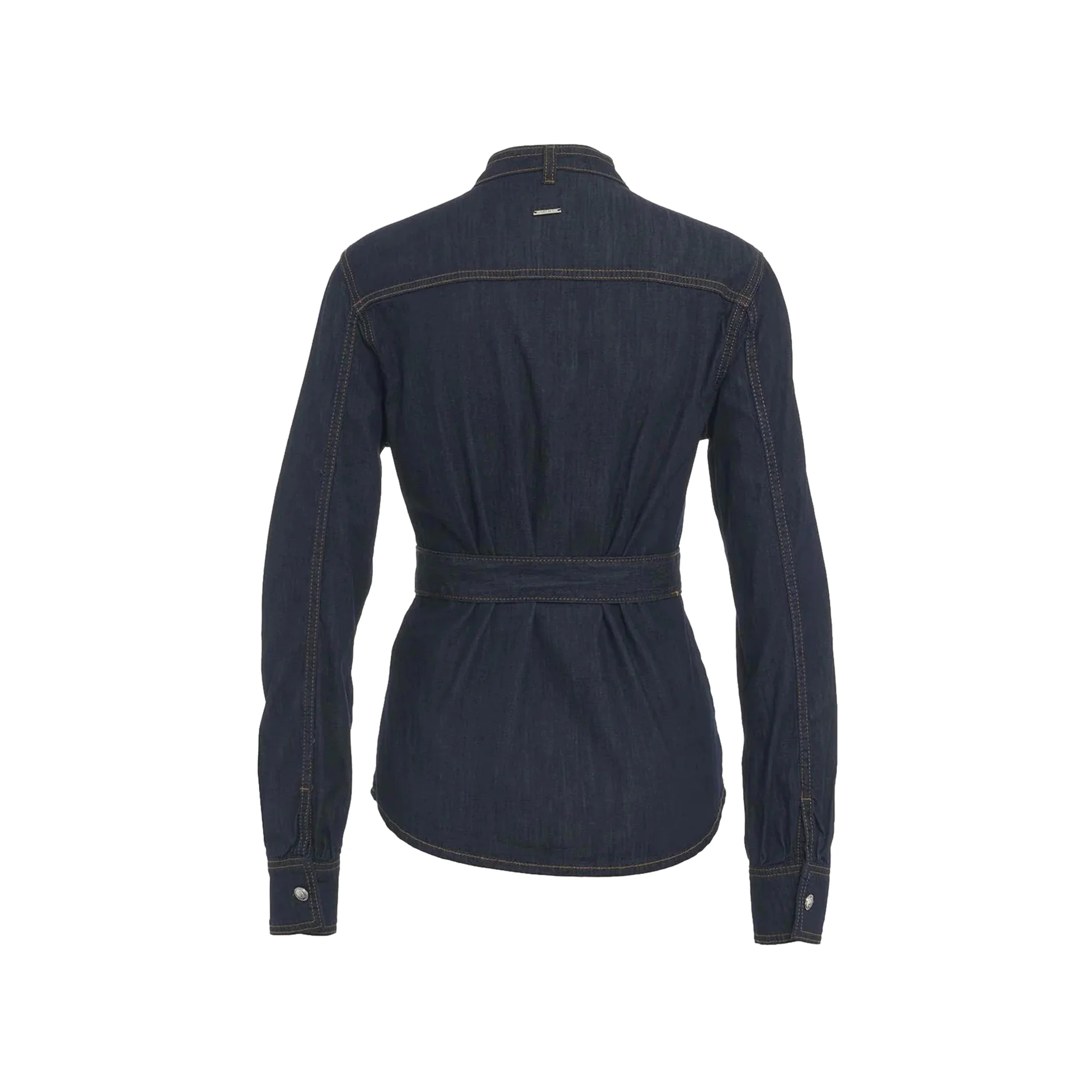 Camicia Donna Denim con fiocco - Image 2