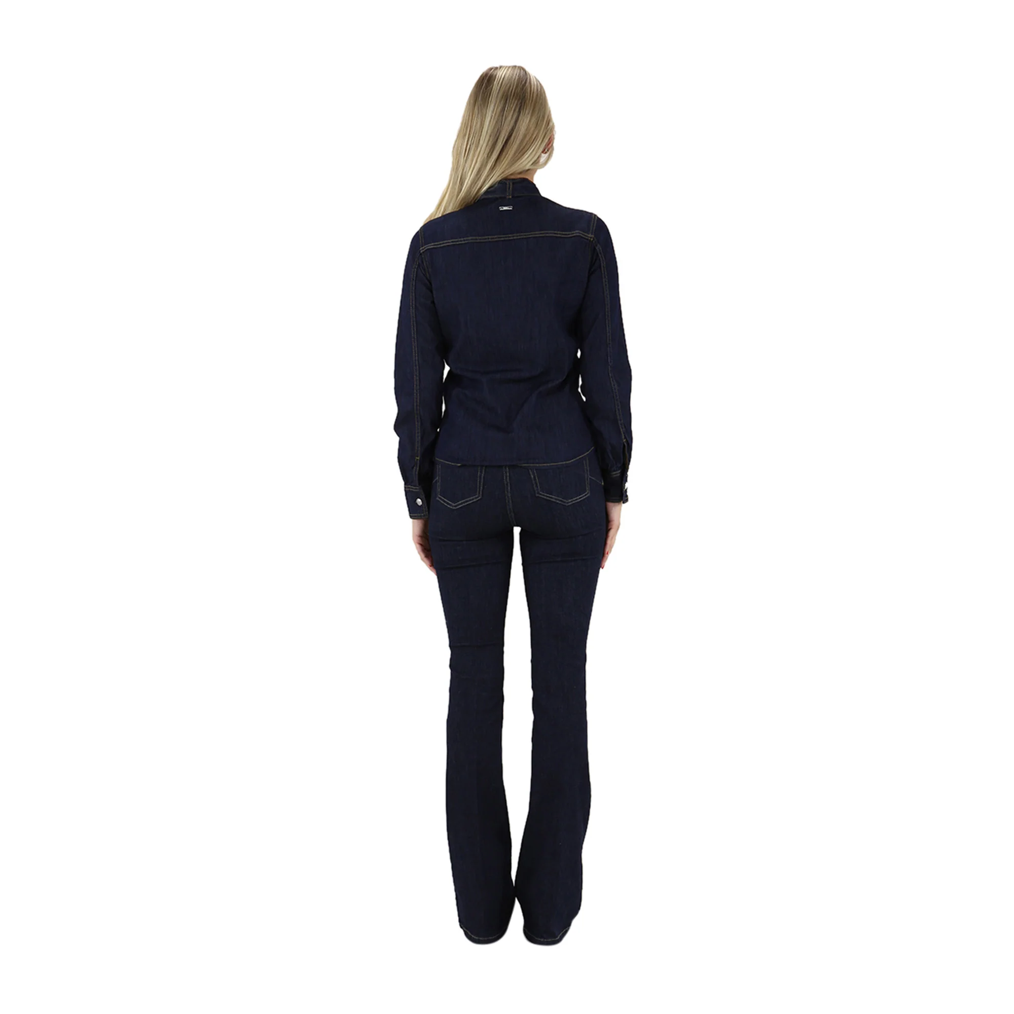 Camicia Donna Denim con fiocco - Image 5