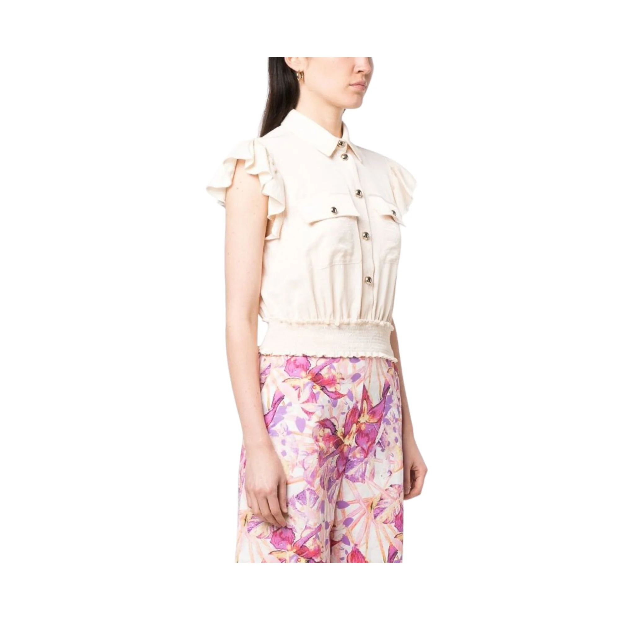 Blusa Donna con maniche ad aletta - Image 2