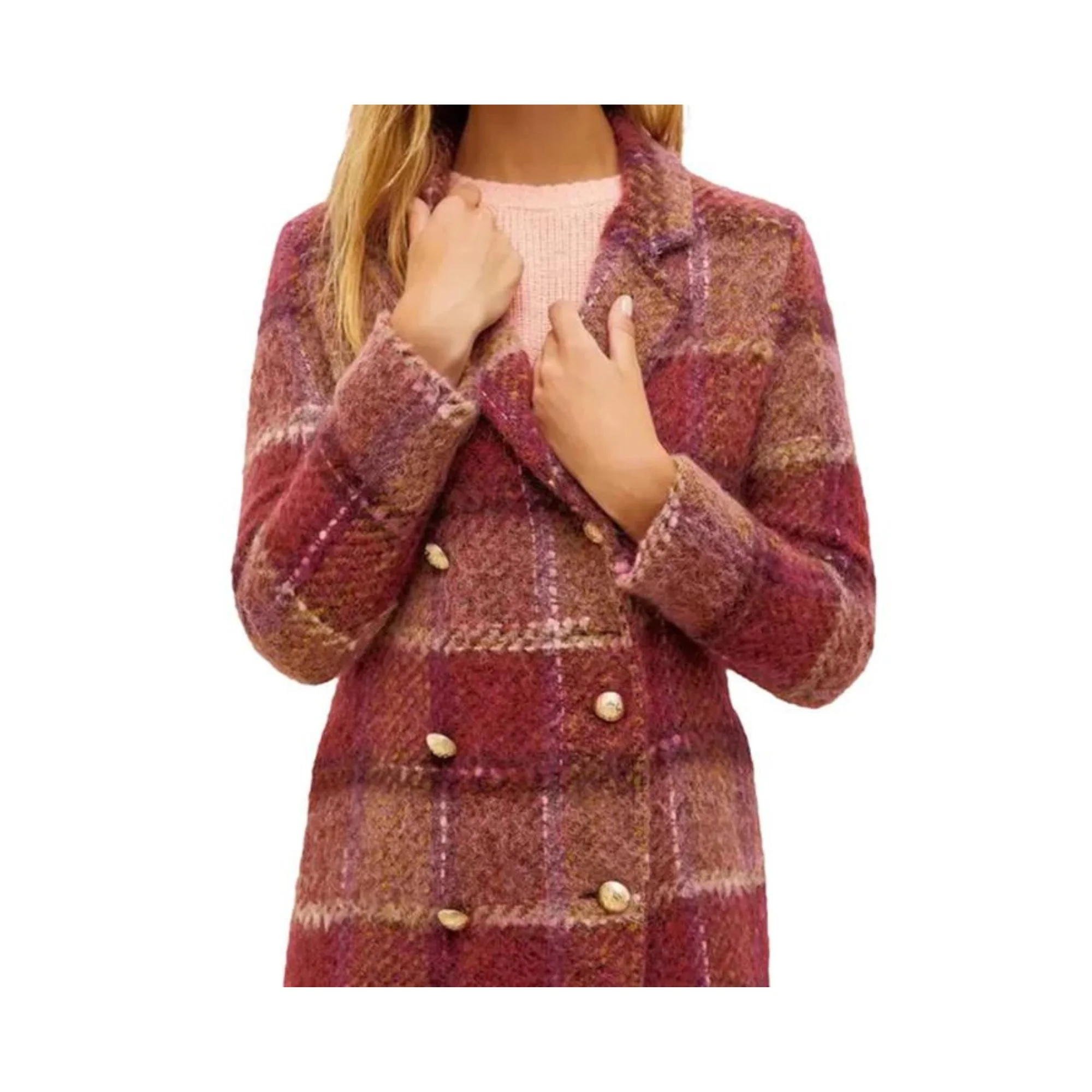 Cappotto Donna a quadretti - Image 4
