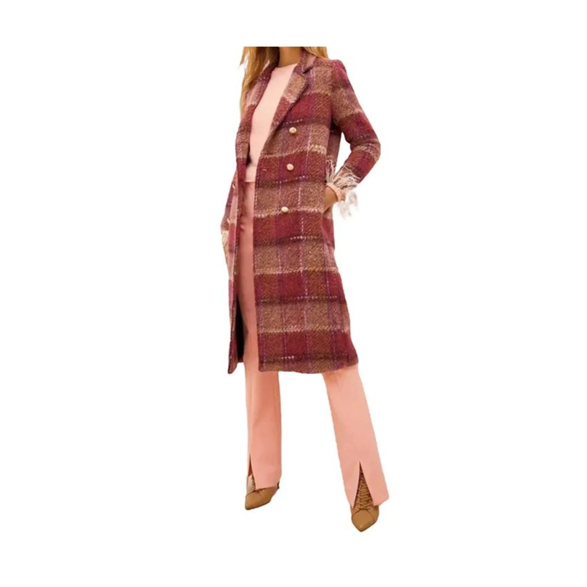 Cappotto Donna a quadretti - Image 5