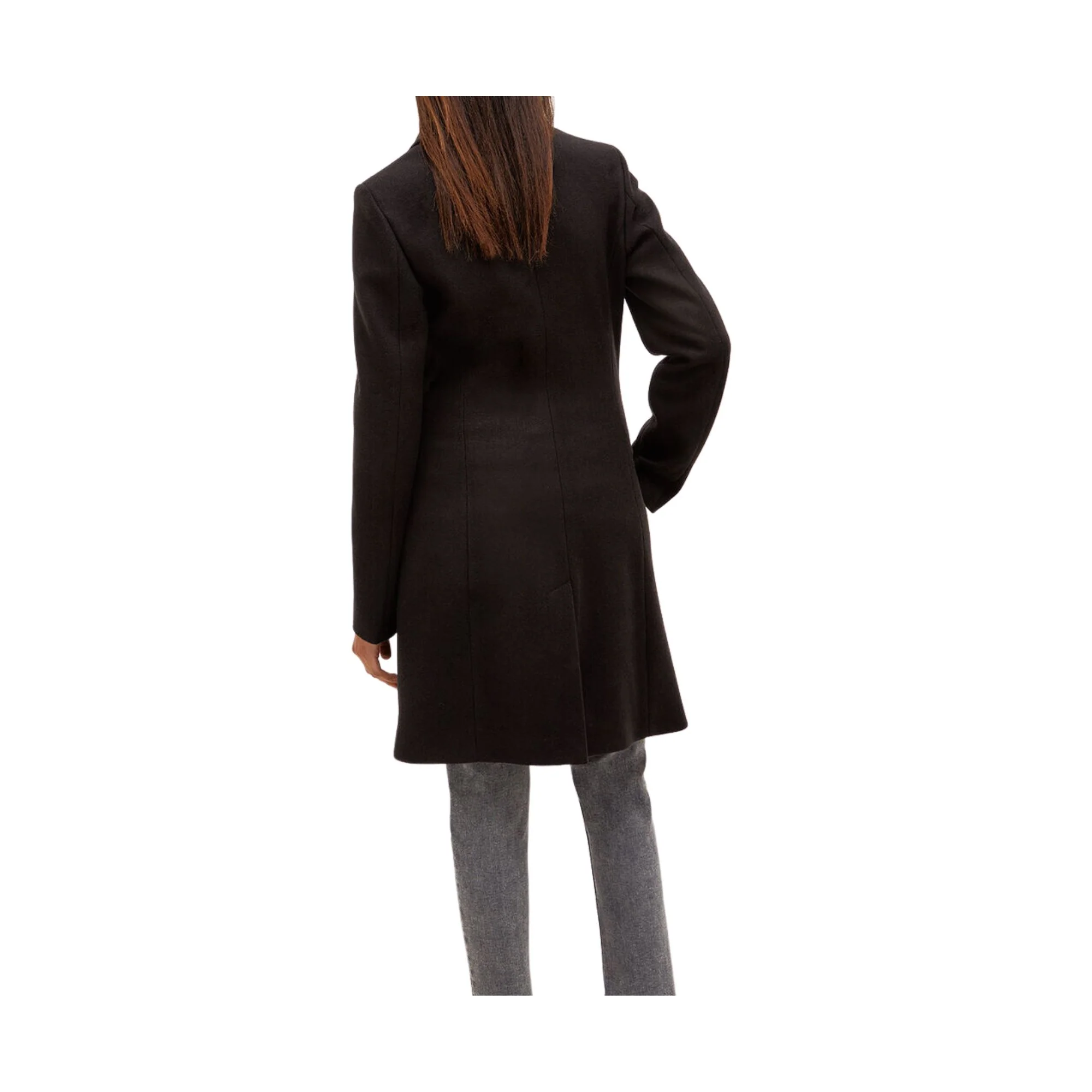 Cappotto Donna tinta unita in misto lana - Image 2