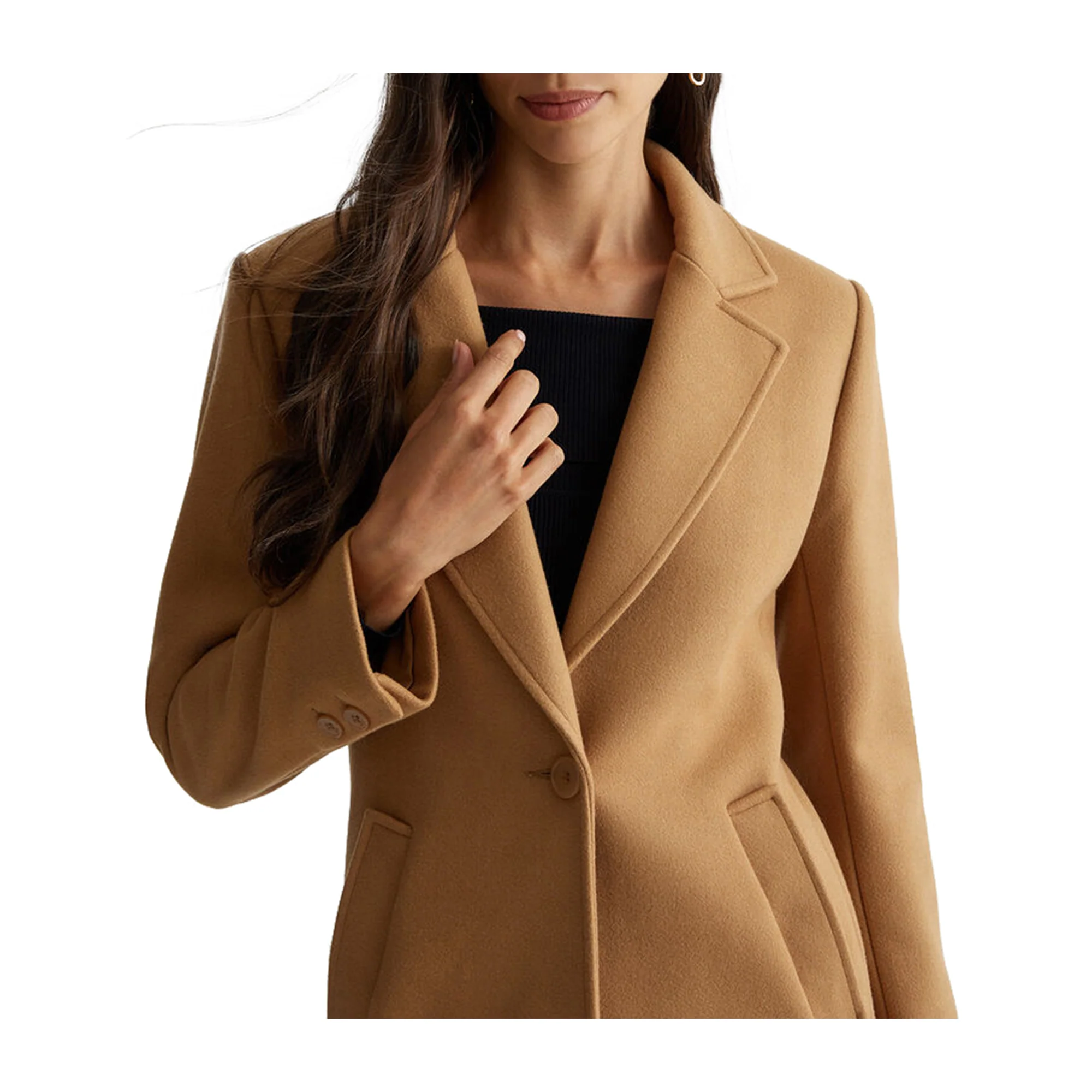 Cappotto Donna con collo a revers - Image 4