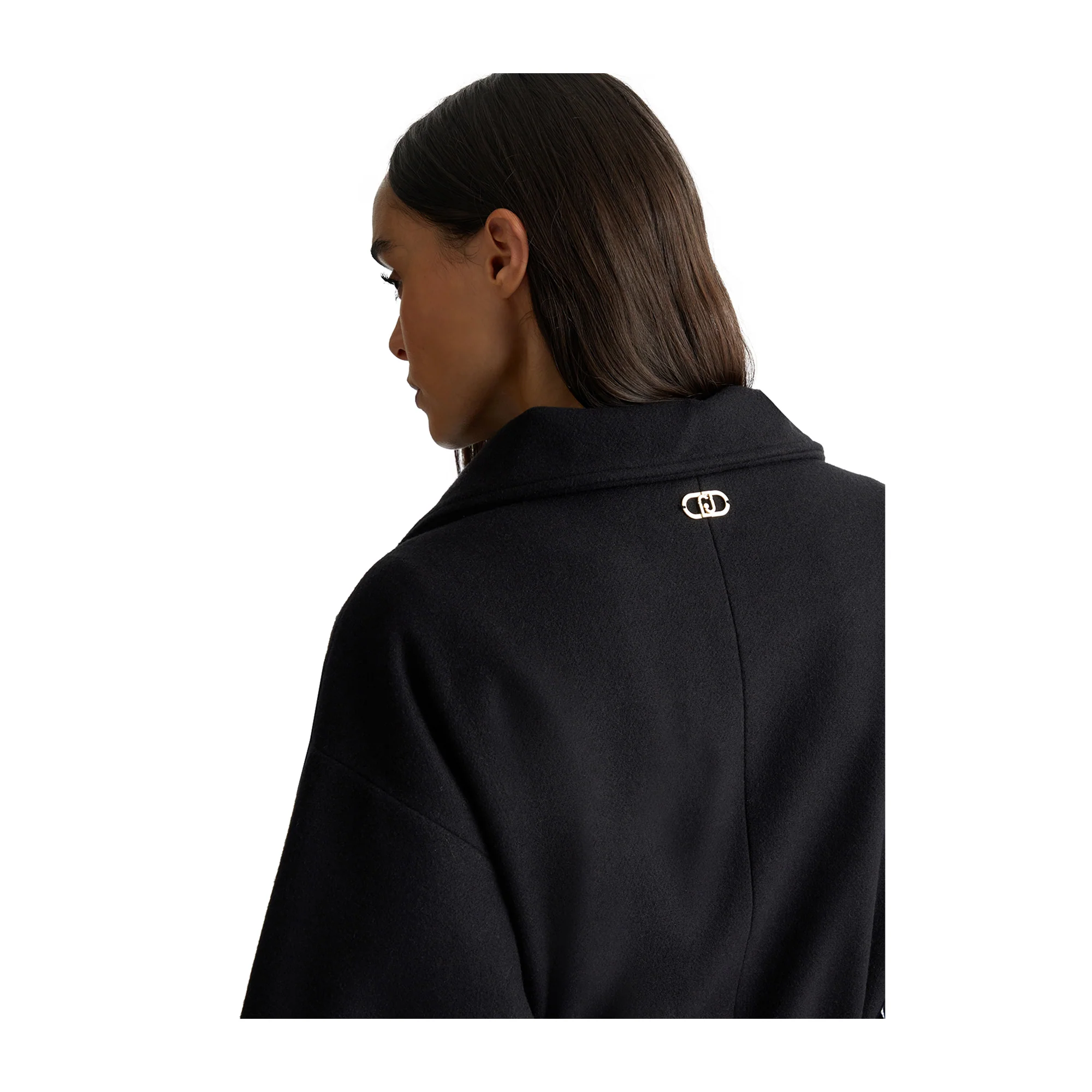 Cappotto Donna con cintura sur ton - Image 6