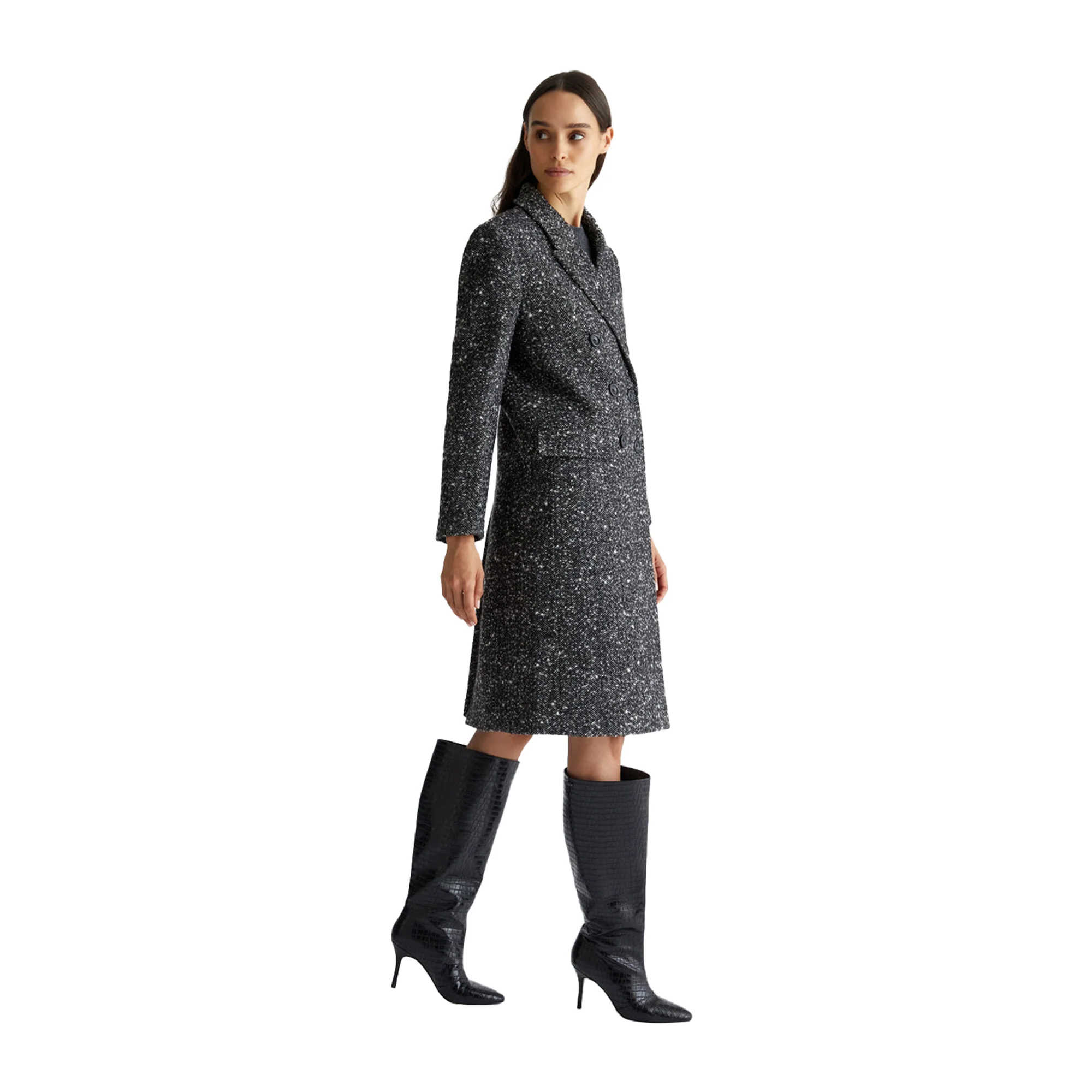Cappotto Donna in misto lana Bouclé - Image 7