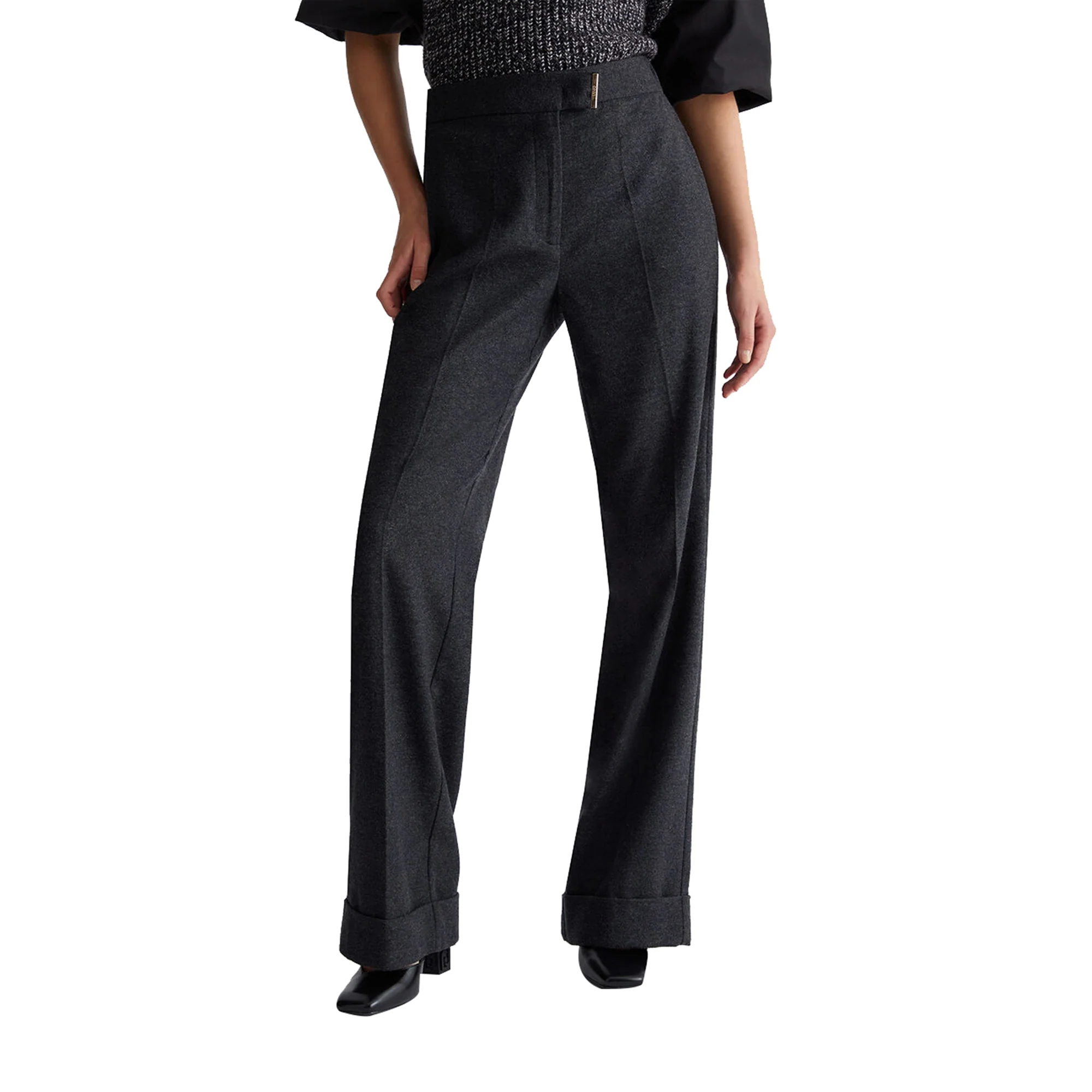 Pantaloni lunghi Donna in flanella - Image 2