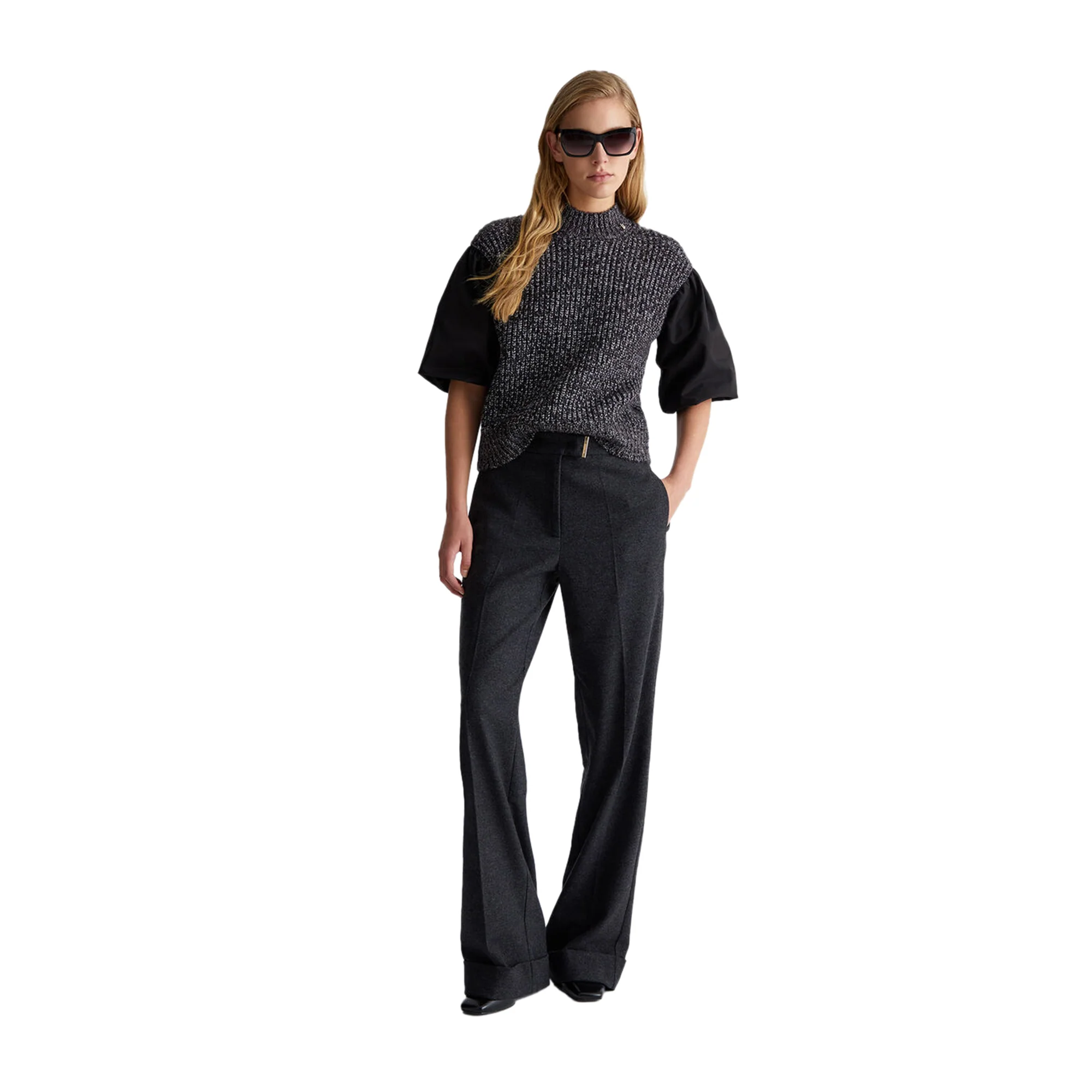 Pantaloni lunghi Donna in flanella - Image 7