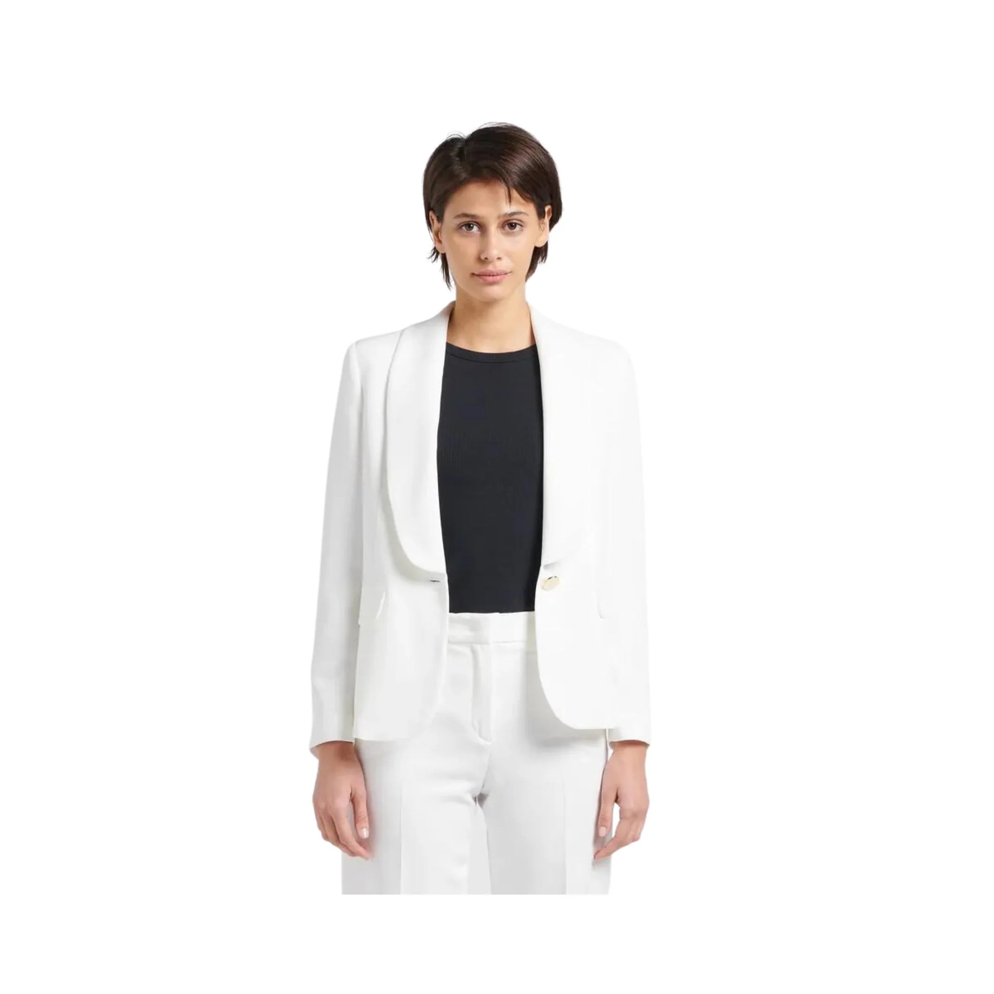 Giacca Donna con revers tondi - Image 2