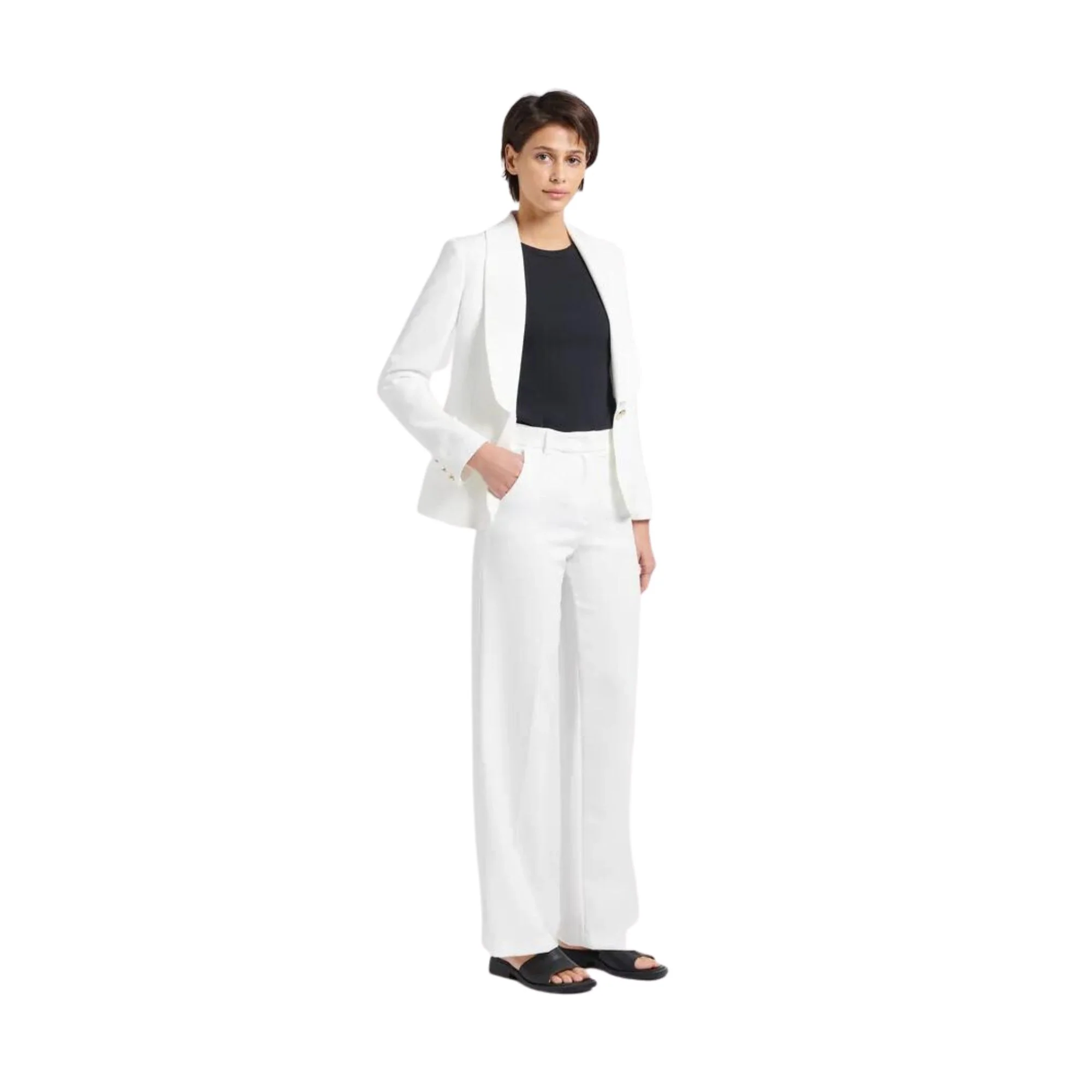 Giacca Donna con revers tondi - Image 4