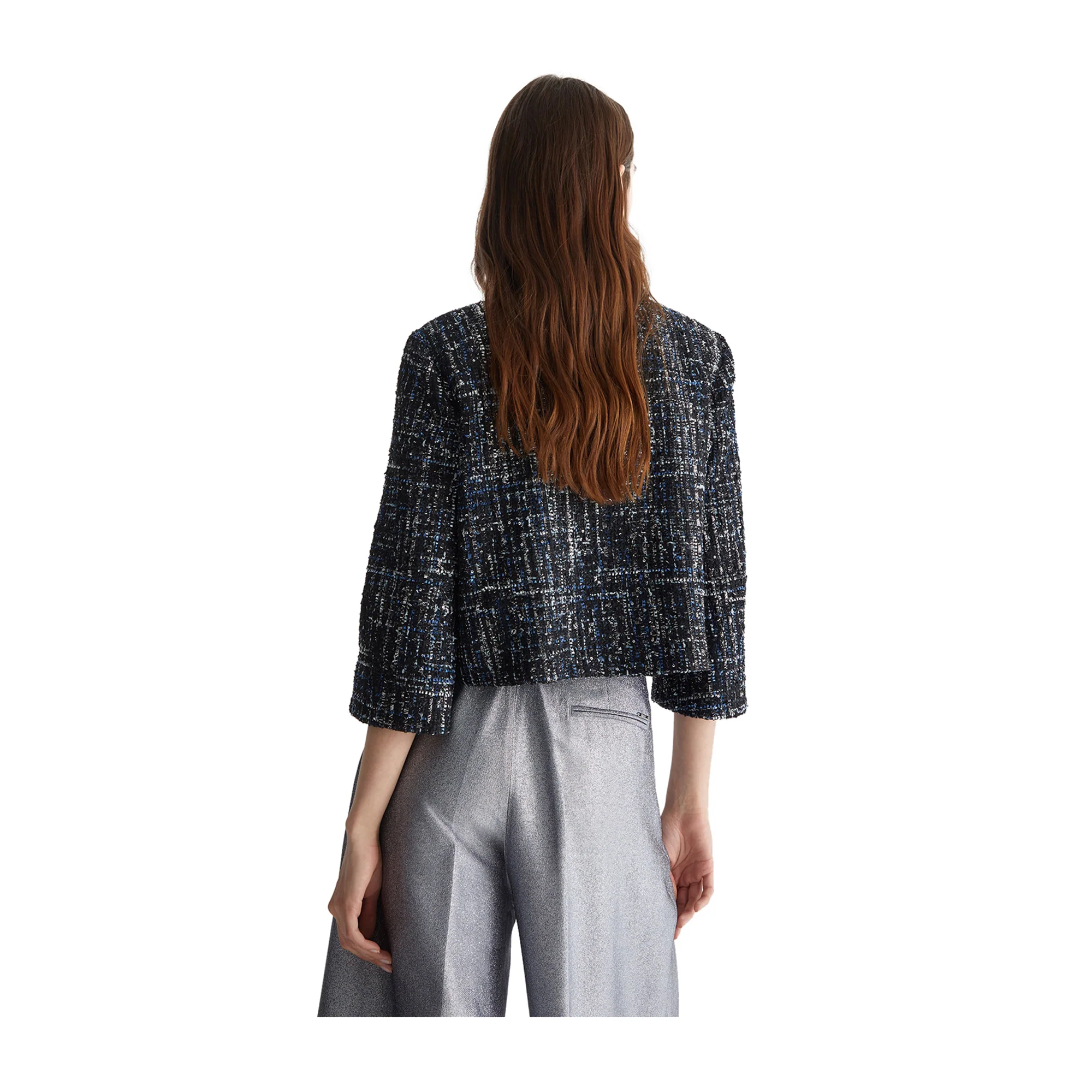 Giacca Donna in tessuto bouclé - Image 3