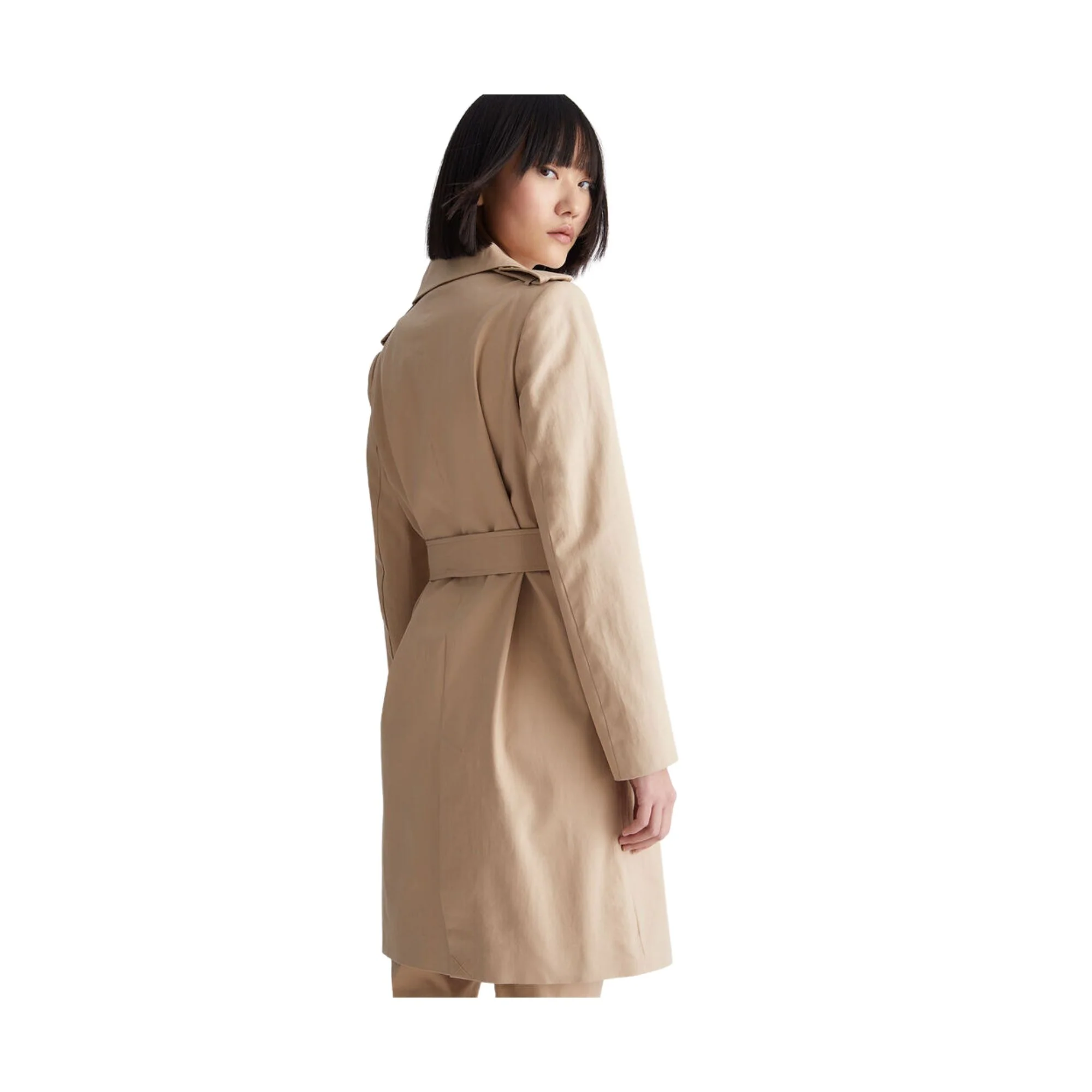 Trench Donna lungo a doppiopetto - Image 3