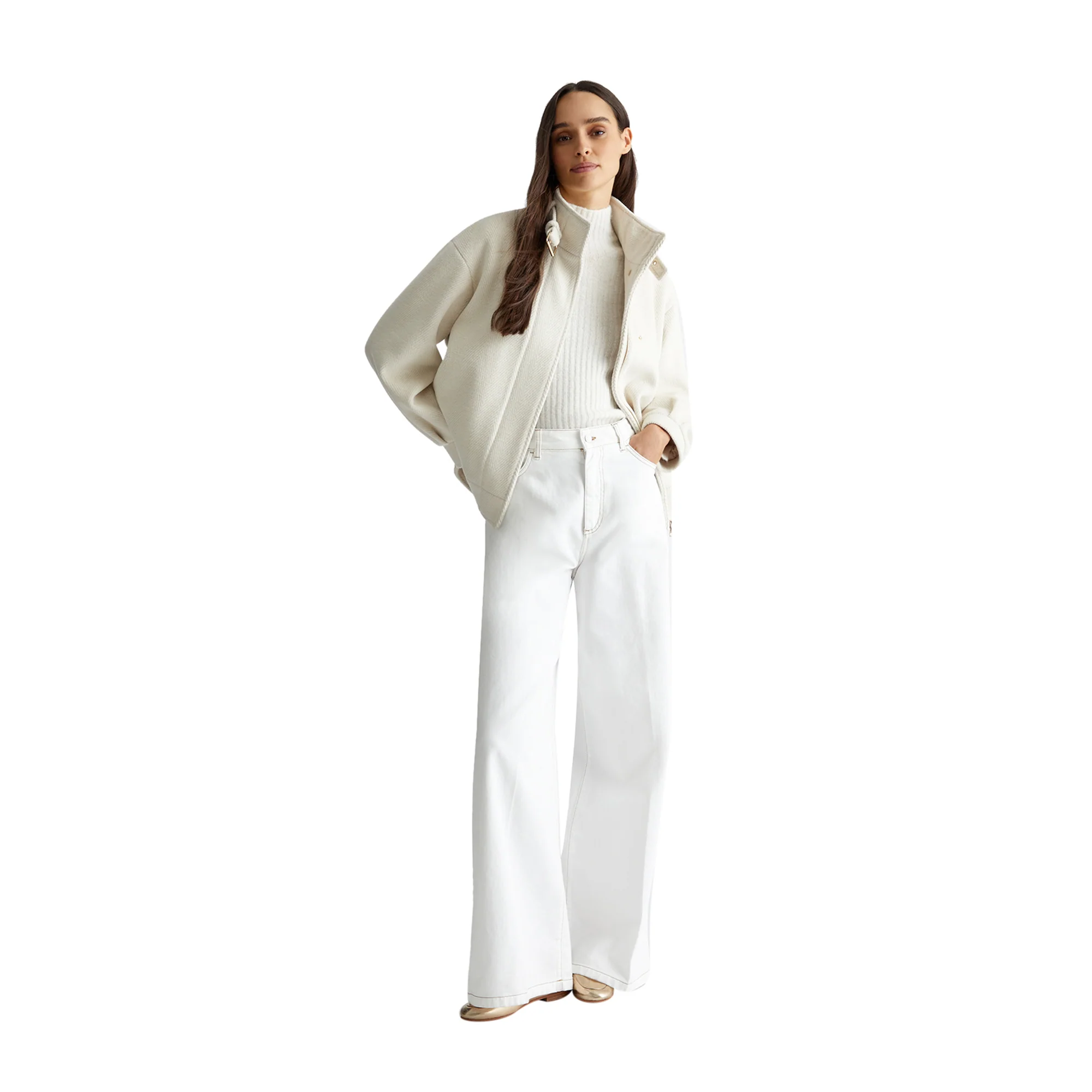 Giaccone Donna chevron lurex - Image 6