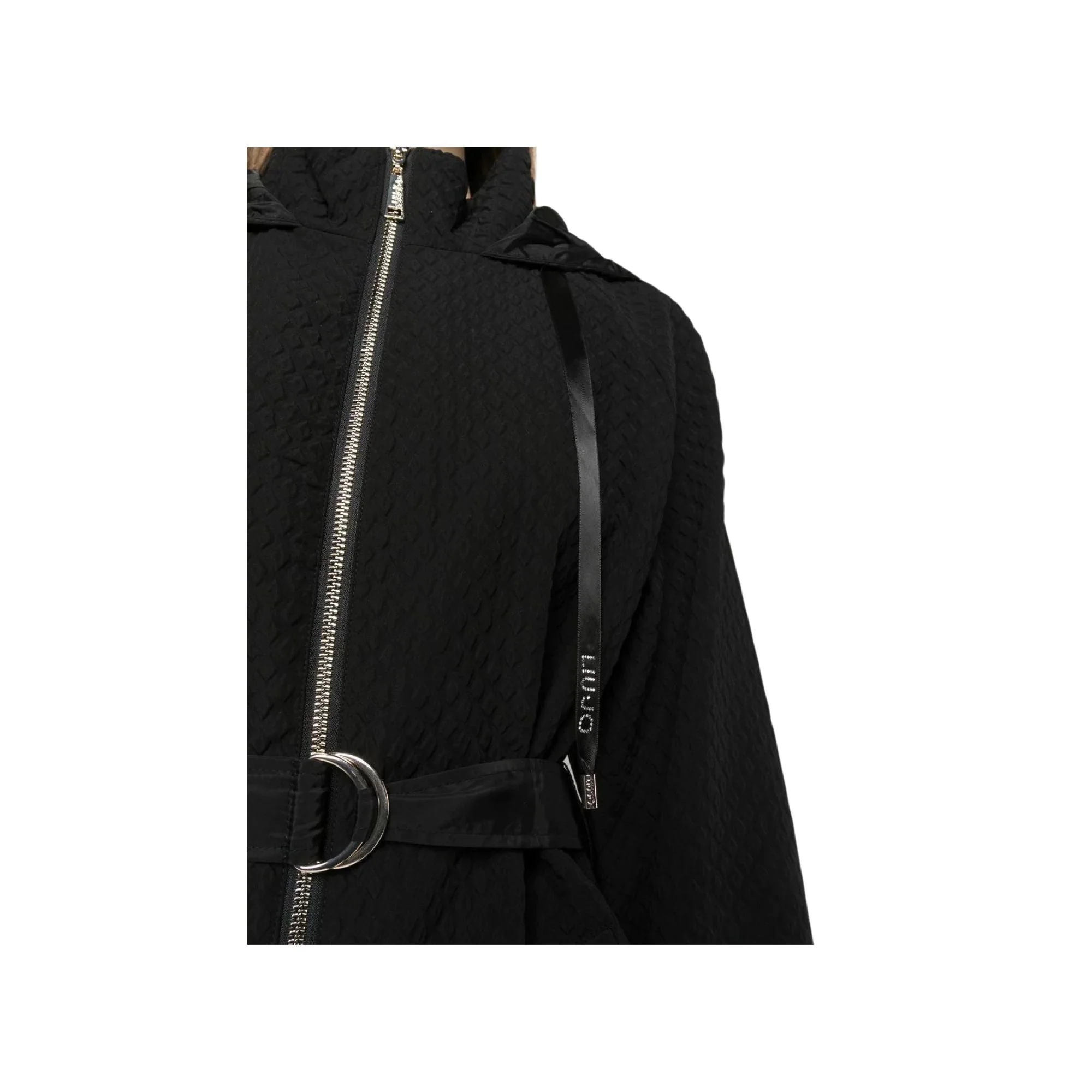 Giacca Donna in jacquard con cintura - Image 10