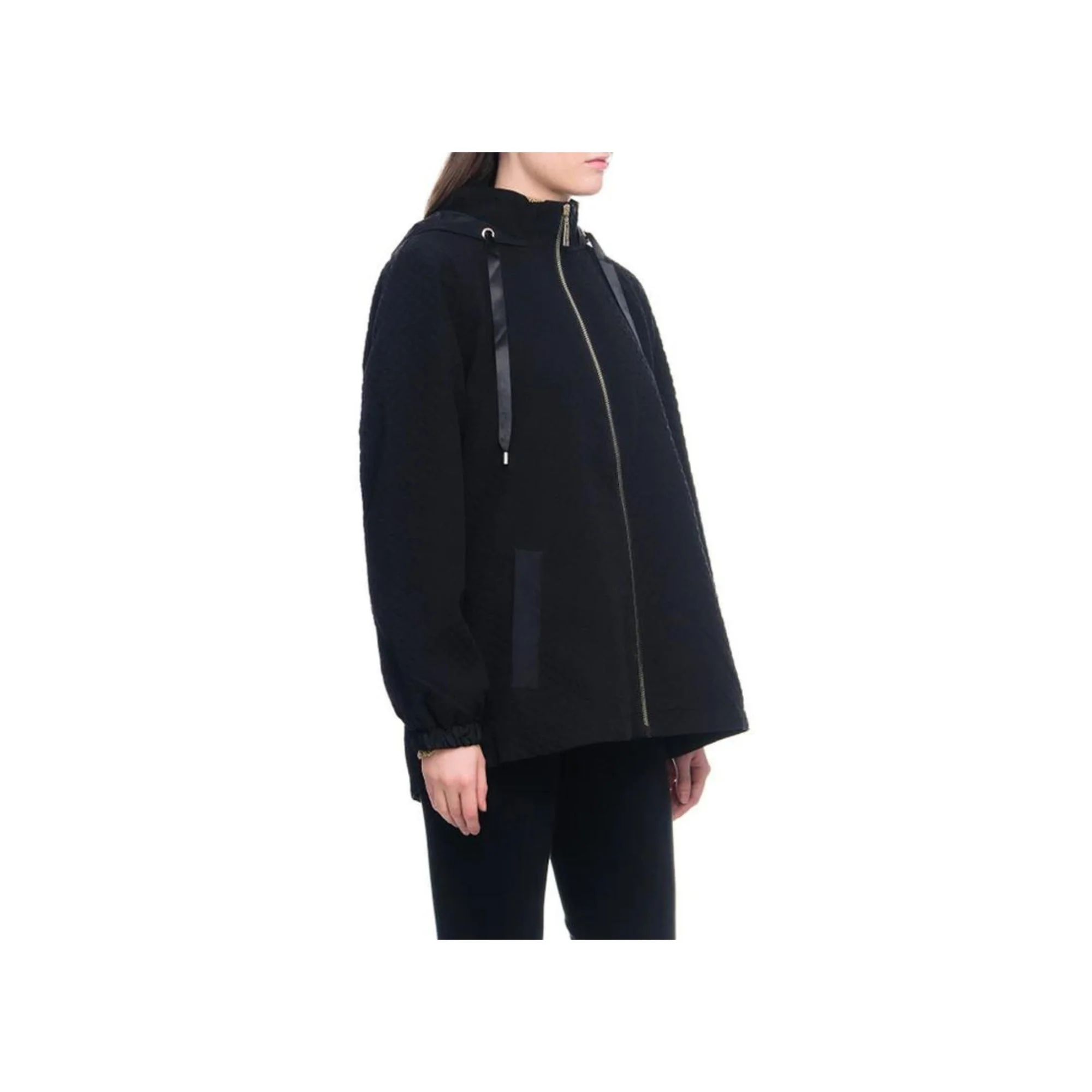 Giacca Donna in jacquard con cintura - Image 3