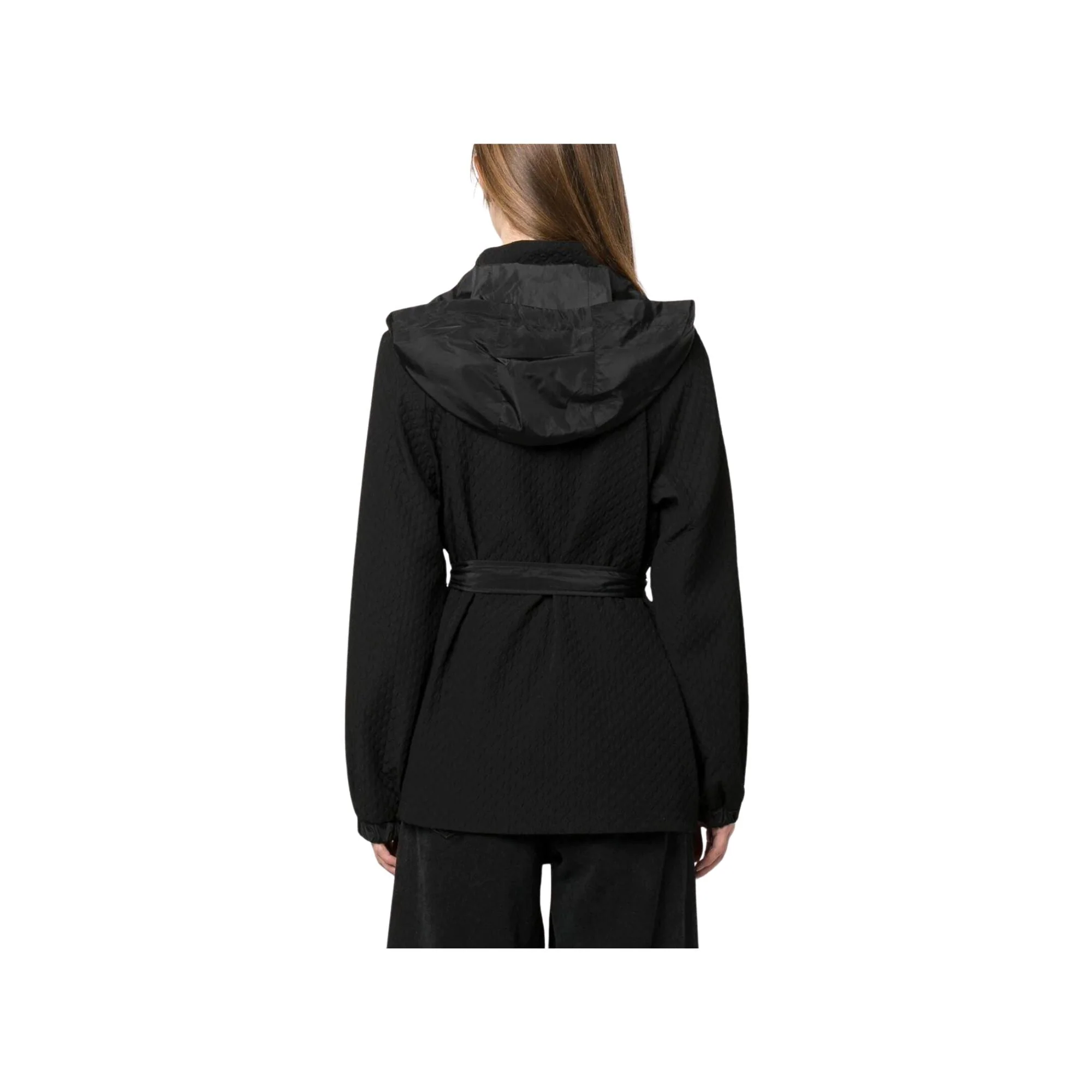 Giacca Donna in jacquard con cintura - Image 9