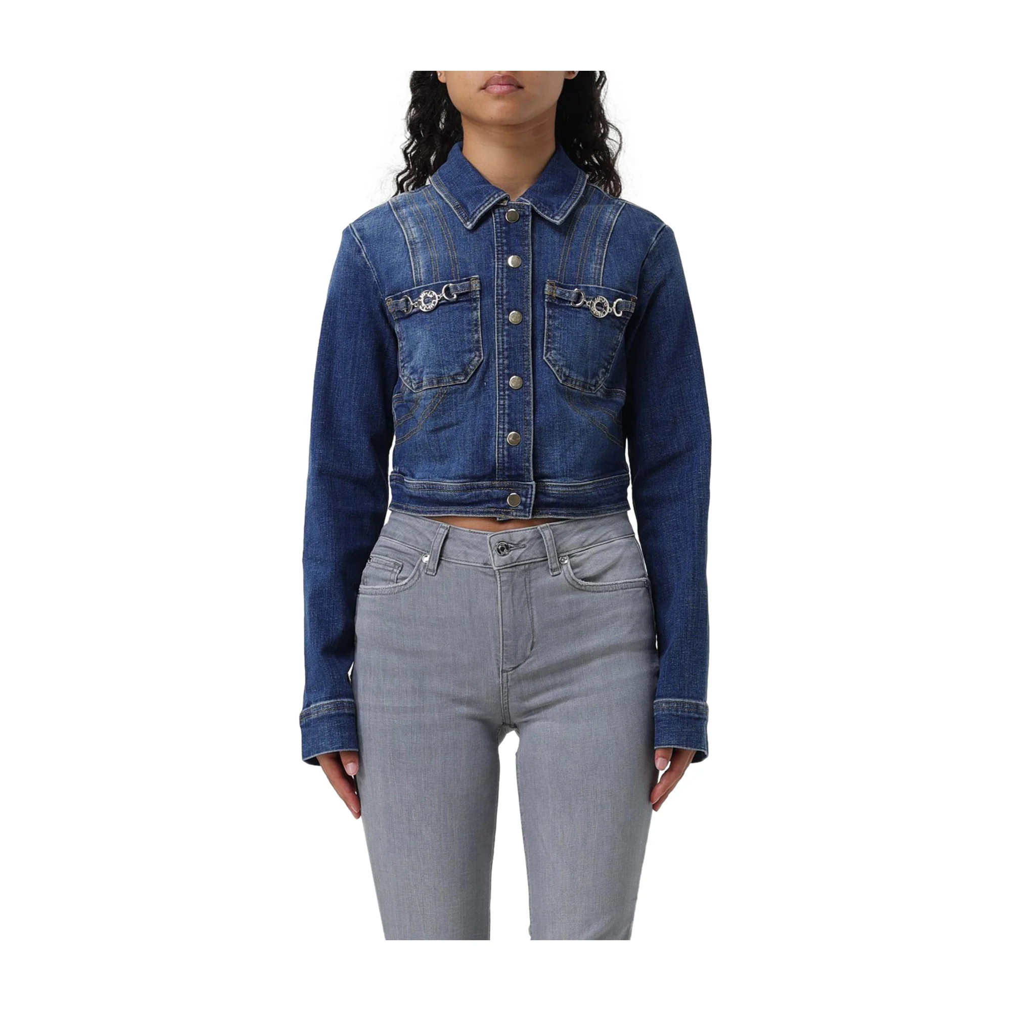 Giacca Donna in Denim corta