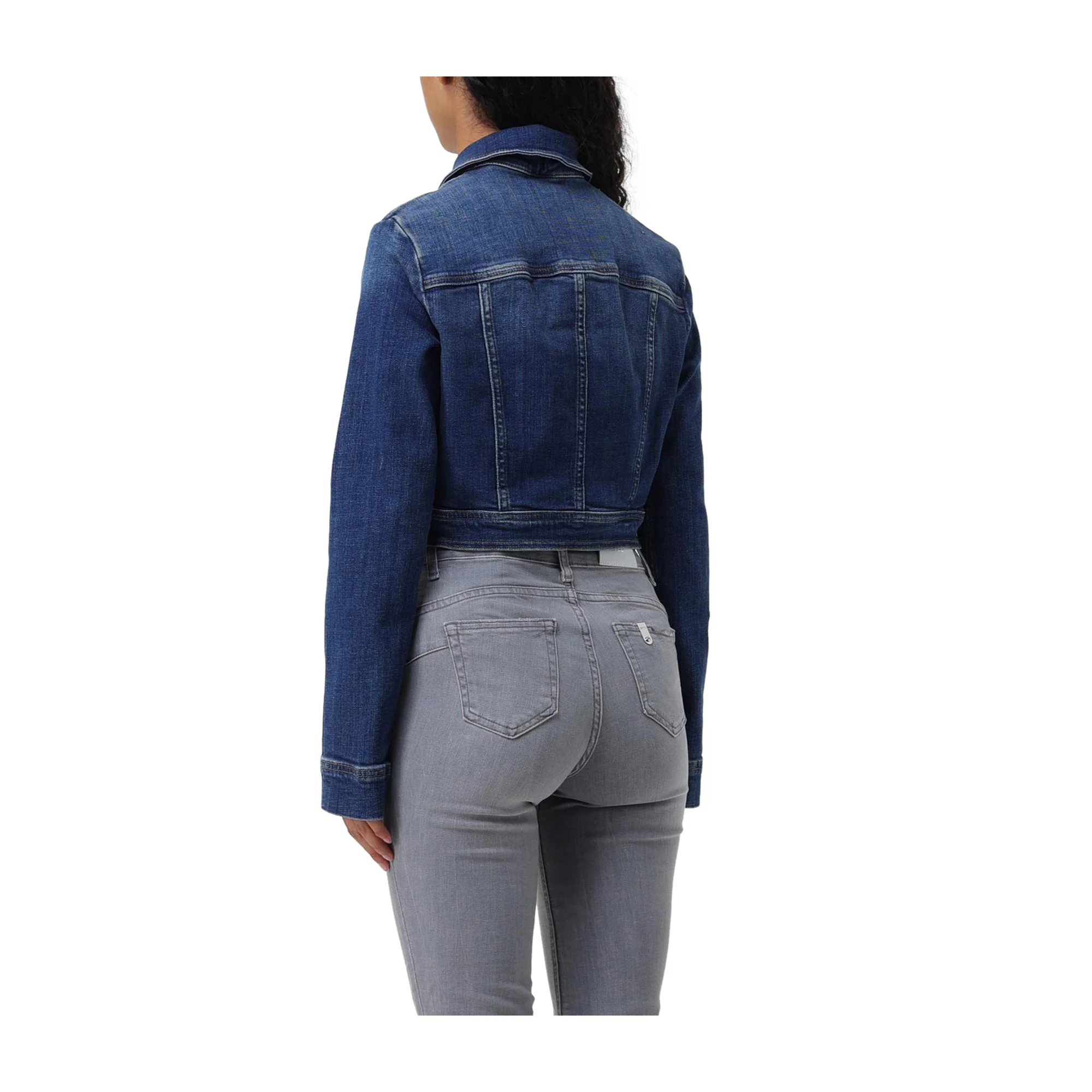 Giacca Donna in Denim corta - Image 2