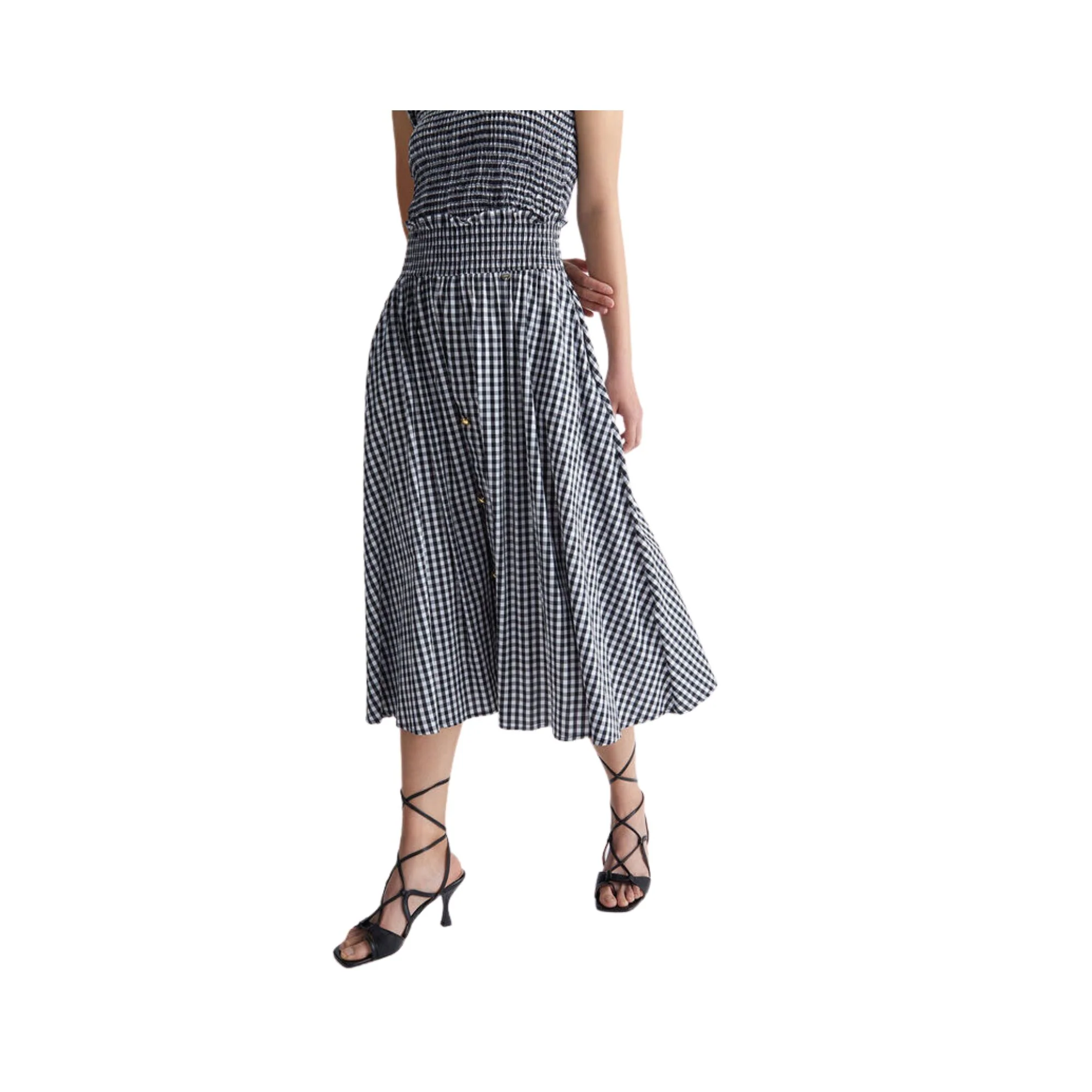 Gonna Donna midi a quadretti - Image 2