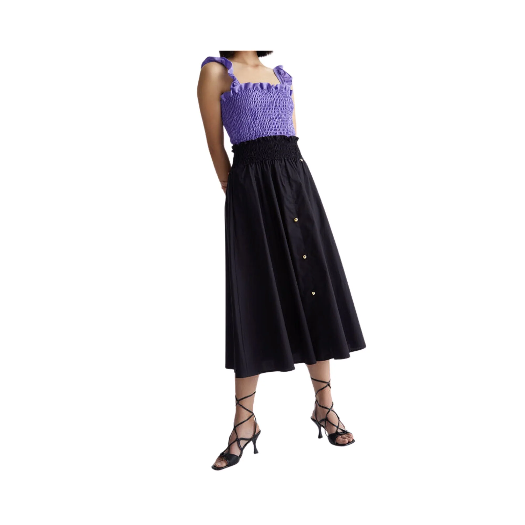Gonna Donna lunga con cintone elastico - Image 2