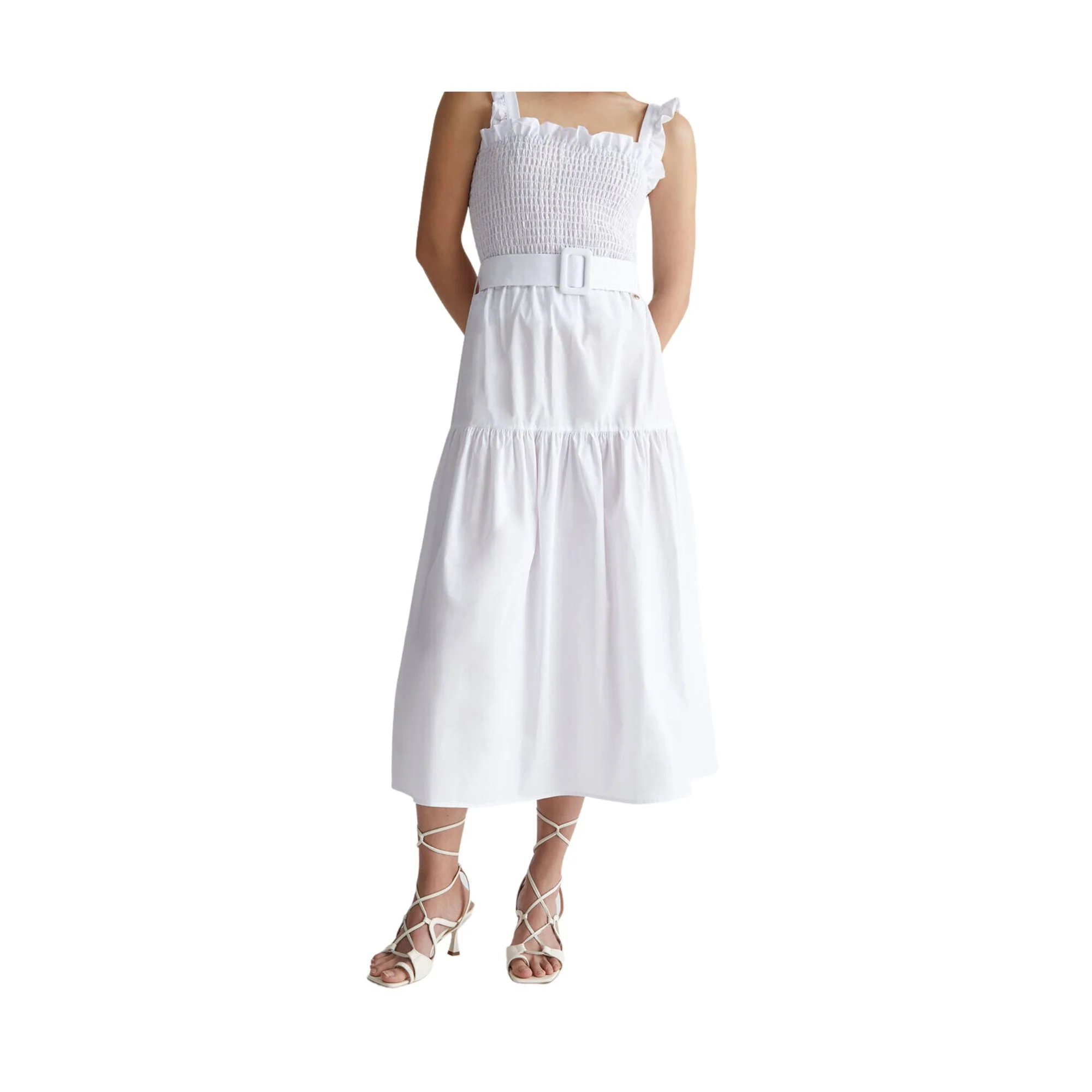 Gonna Donna midi con cintura - Image 2