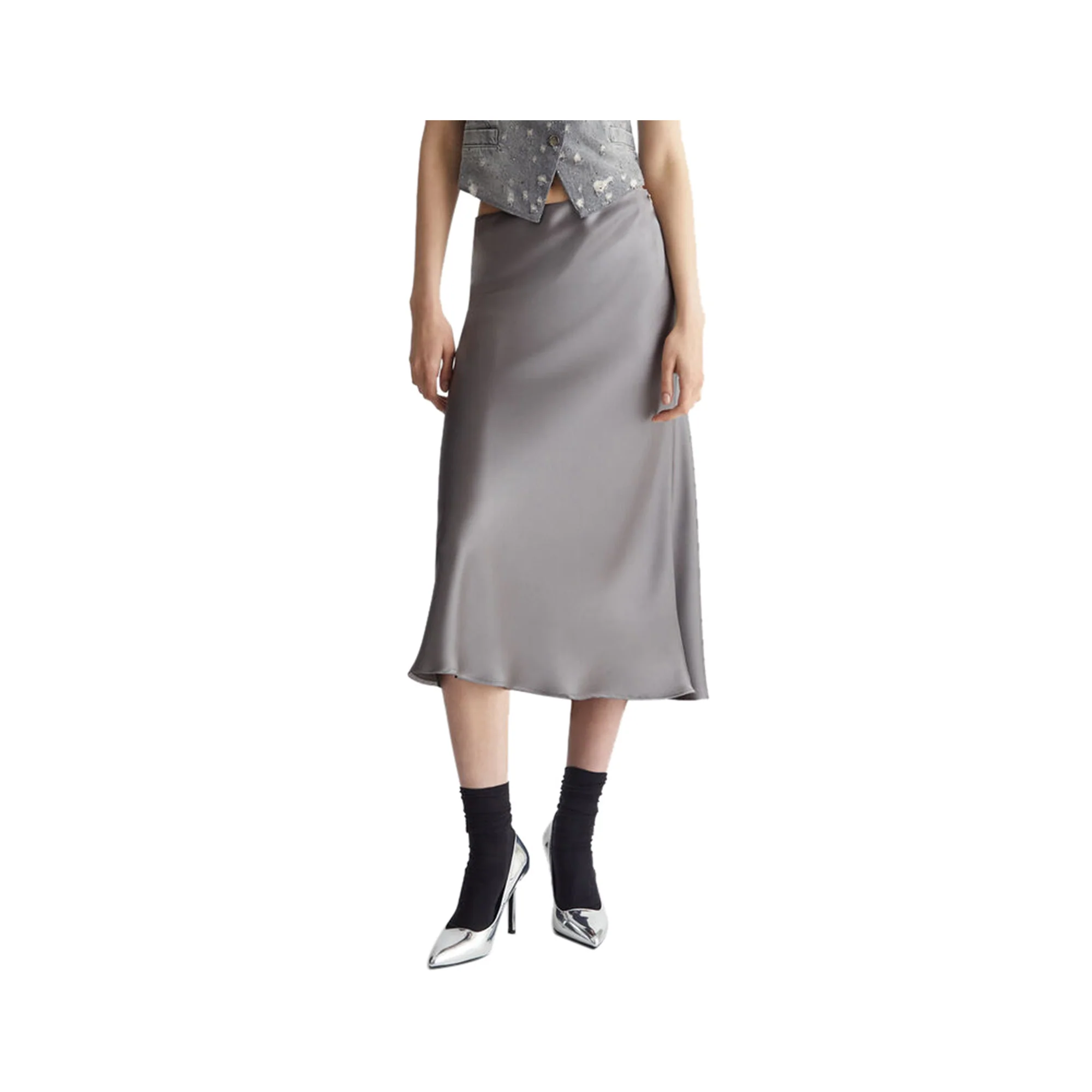 Gonna Donna con chiusura con zip e gancio - Image 2