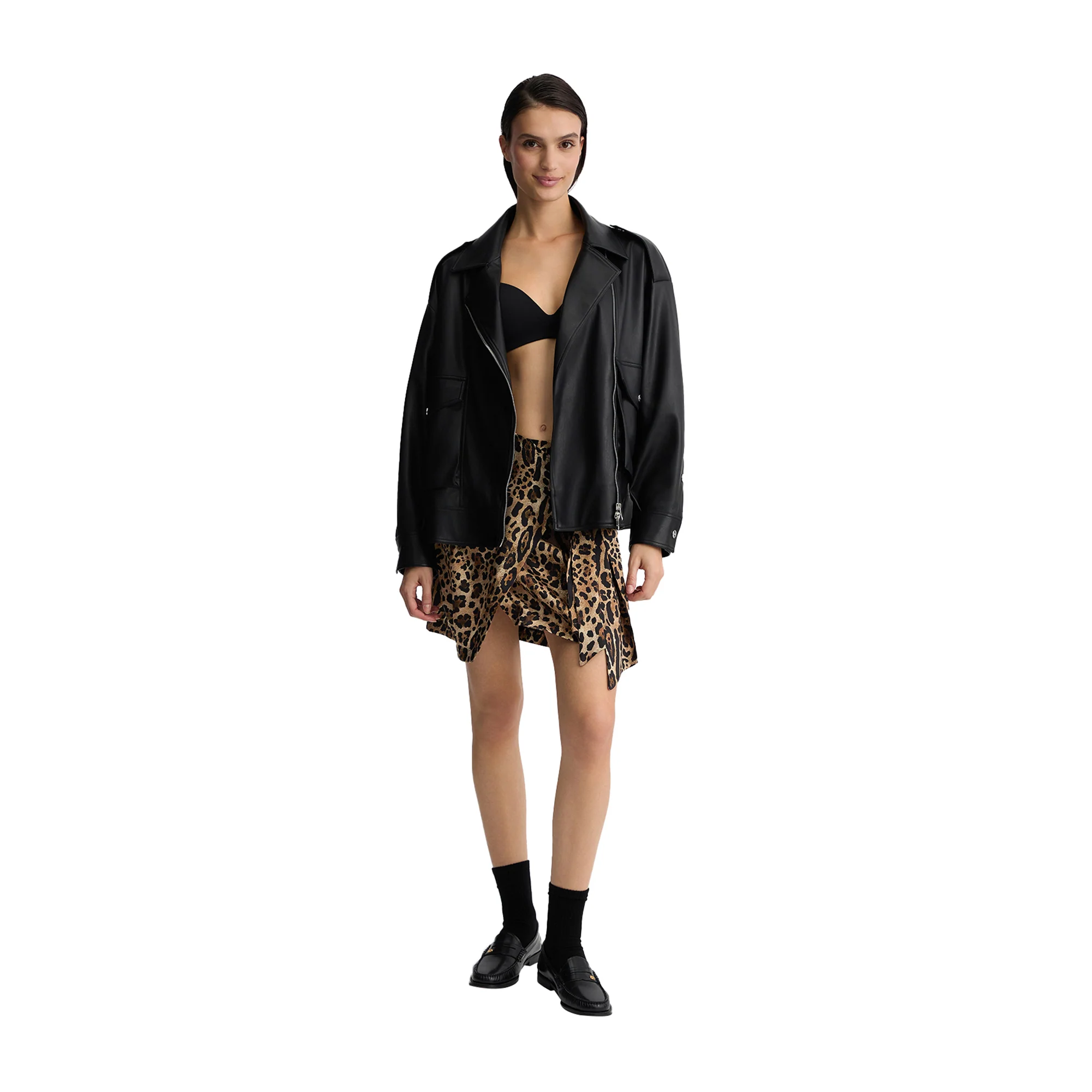 Minigonna Donna a portafoglio Animalier - Image 5