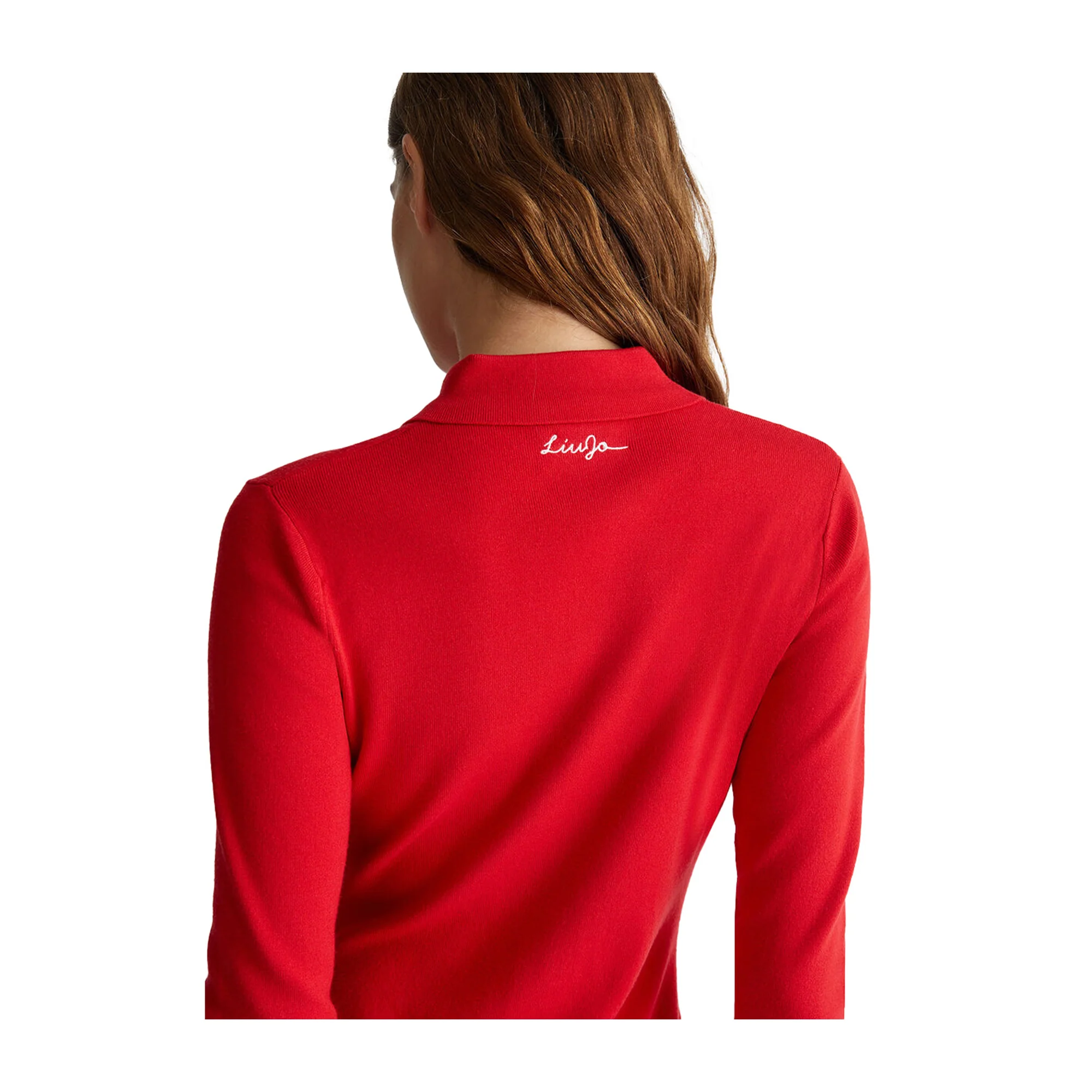Abito corto Donna in maglia con bottoni gioiello - Image 5