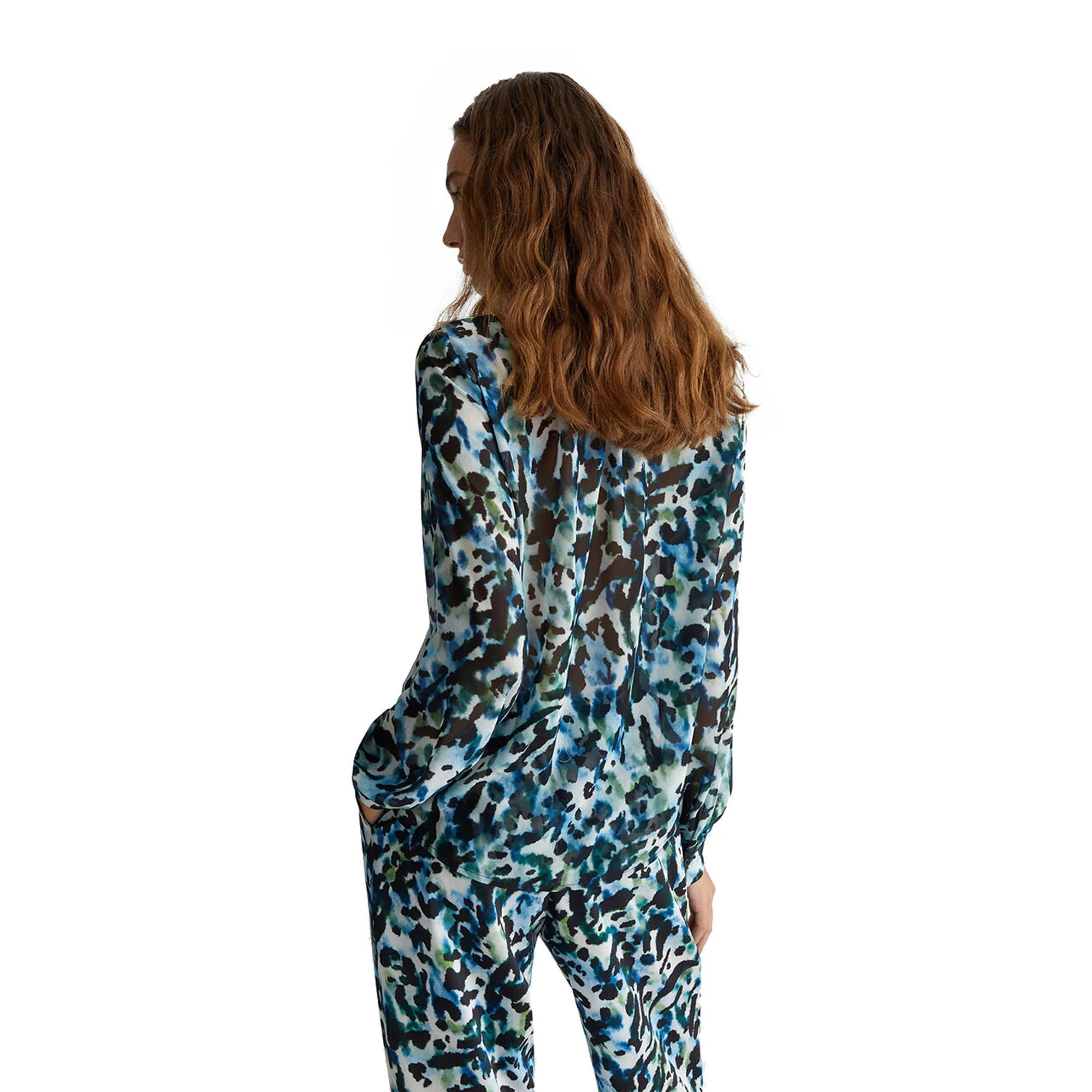 Camicia Donna animalier con maniche lunghe - Image 4