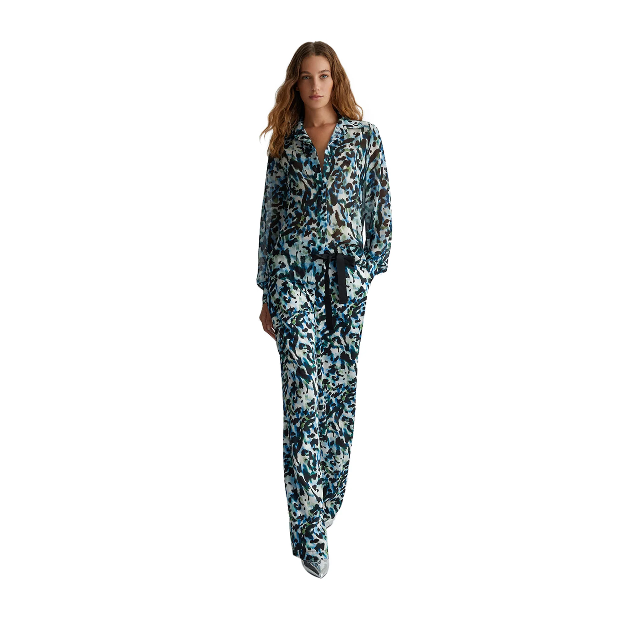 Camicia Donna animalier con maniche lunghe - Image 7