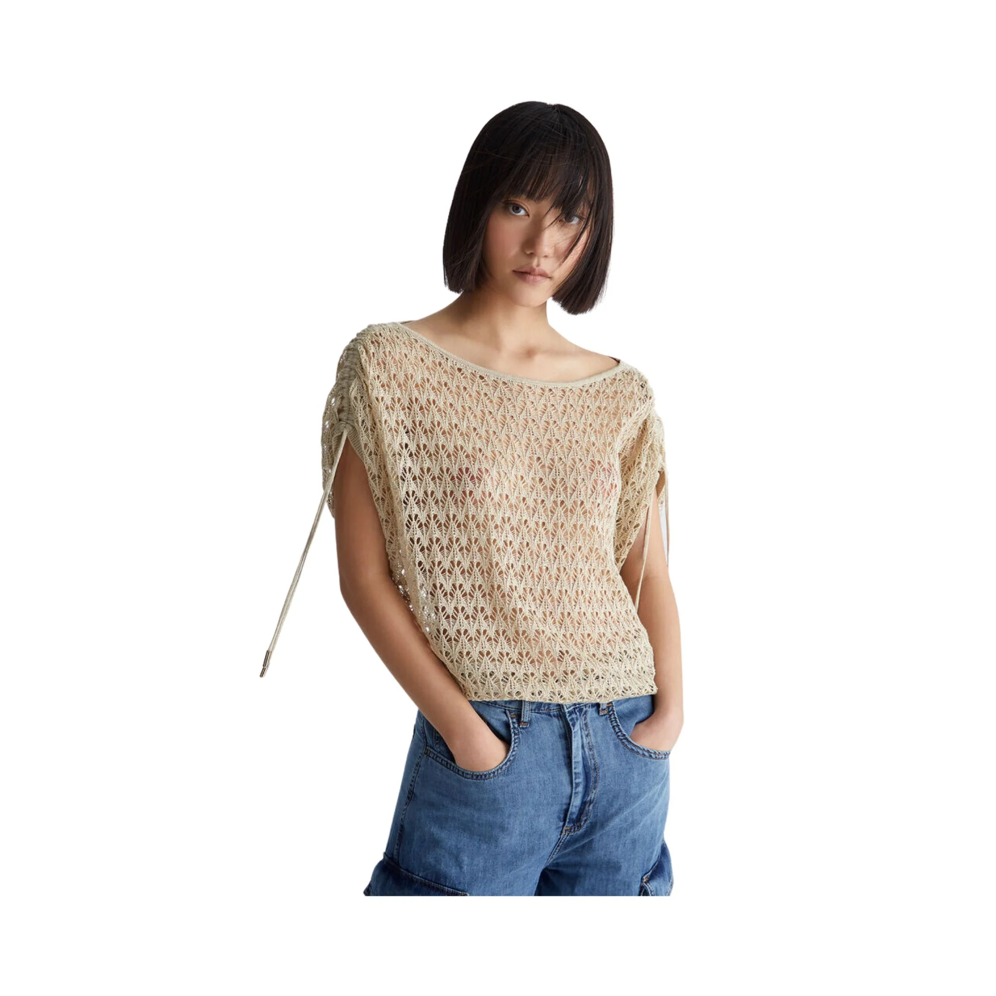 Maglia Donna con effetto see-through - Image 2