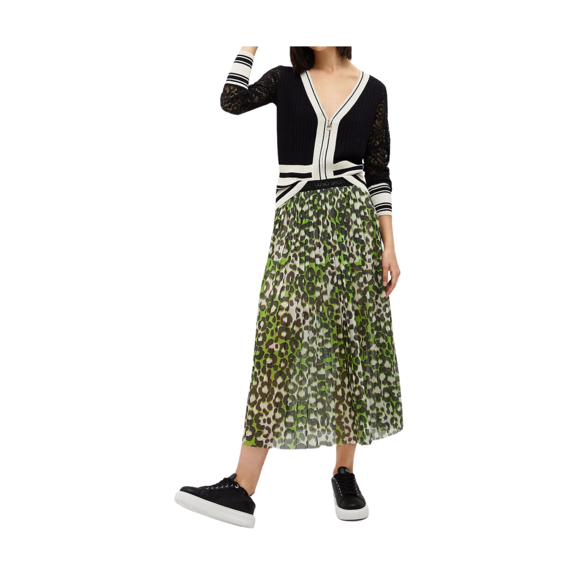 Cardigan Donna con zip frontale - Image 4