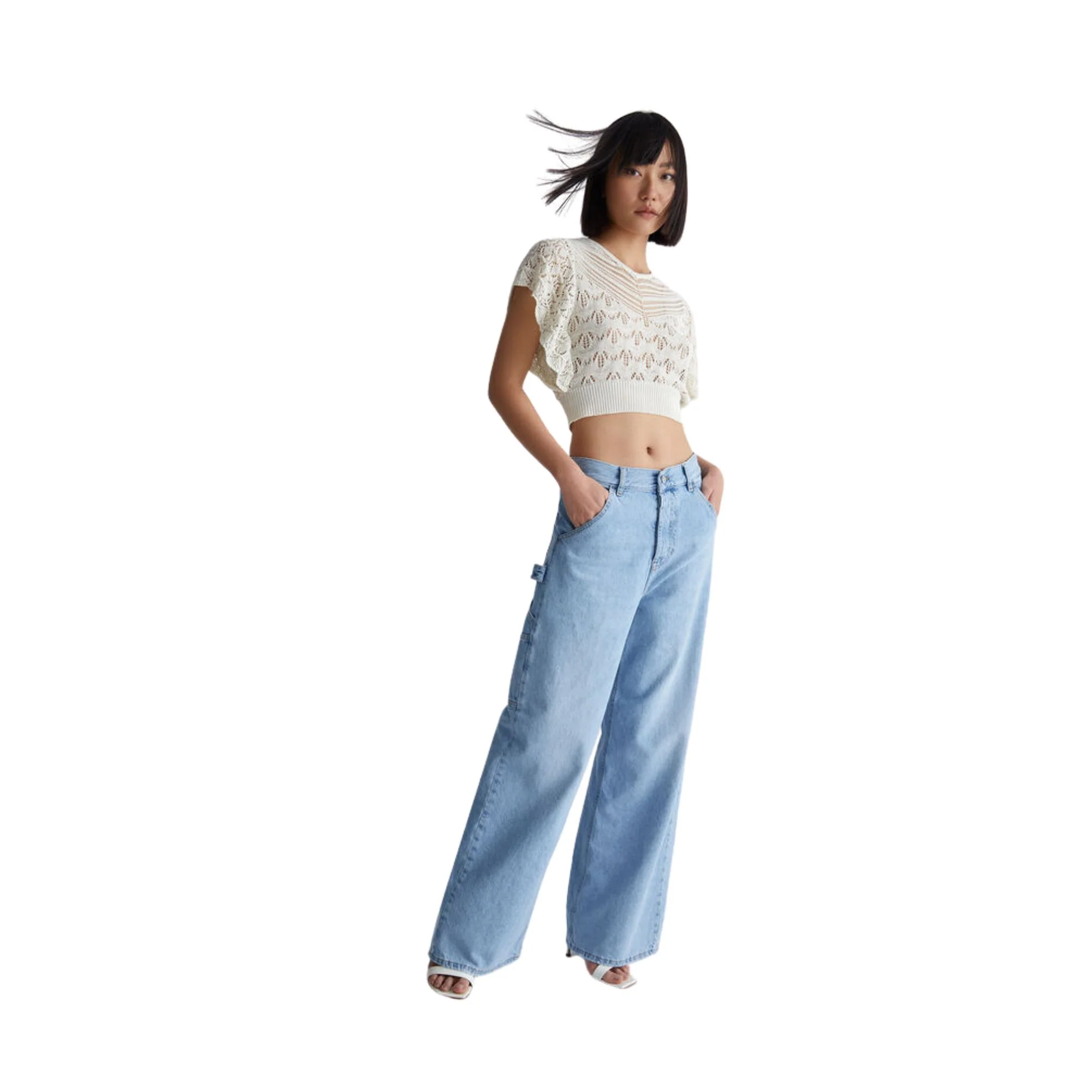 Top Donna con effetto see-through - Image 10