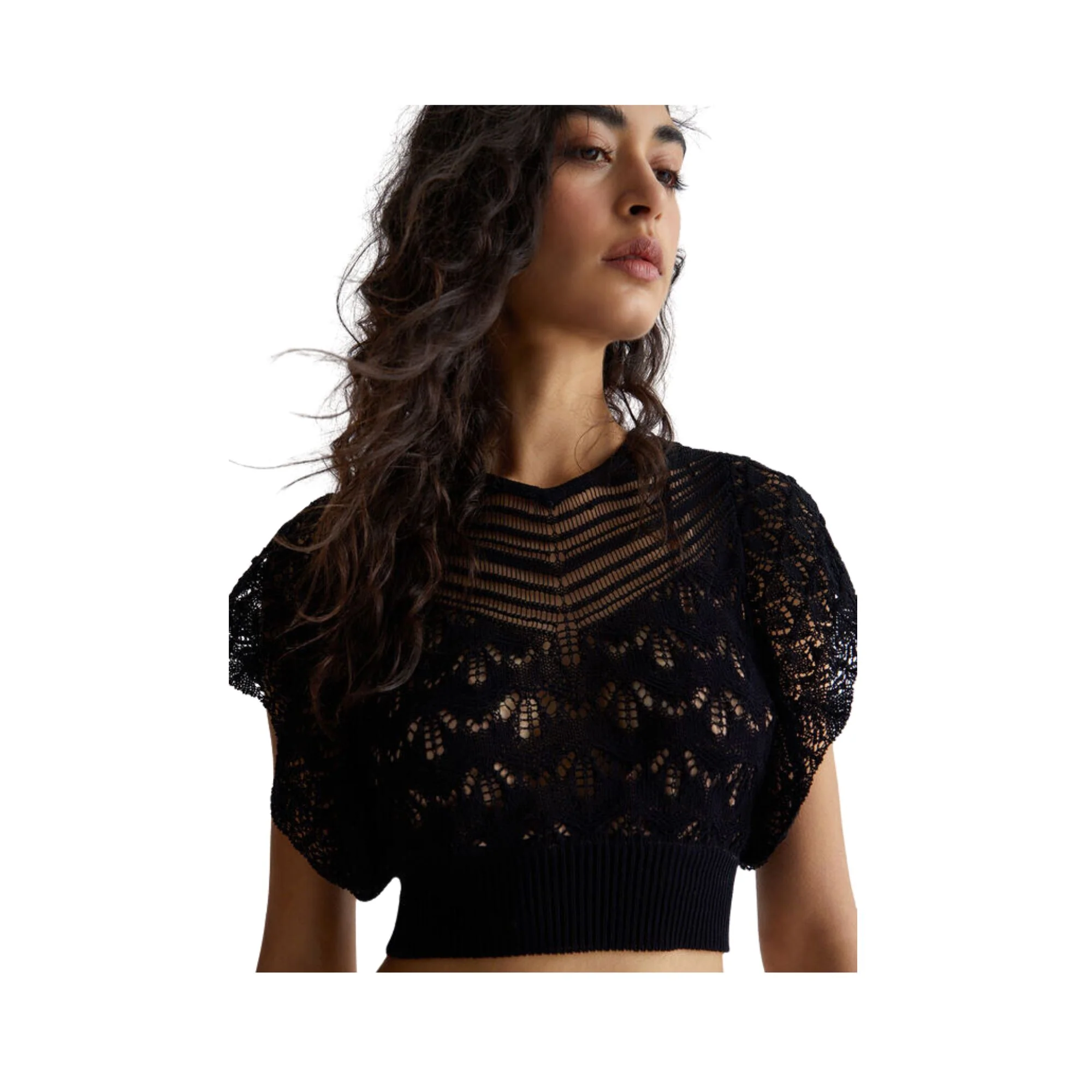 Top Donna con effetto see-through - Image 4