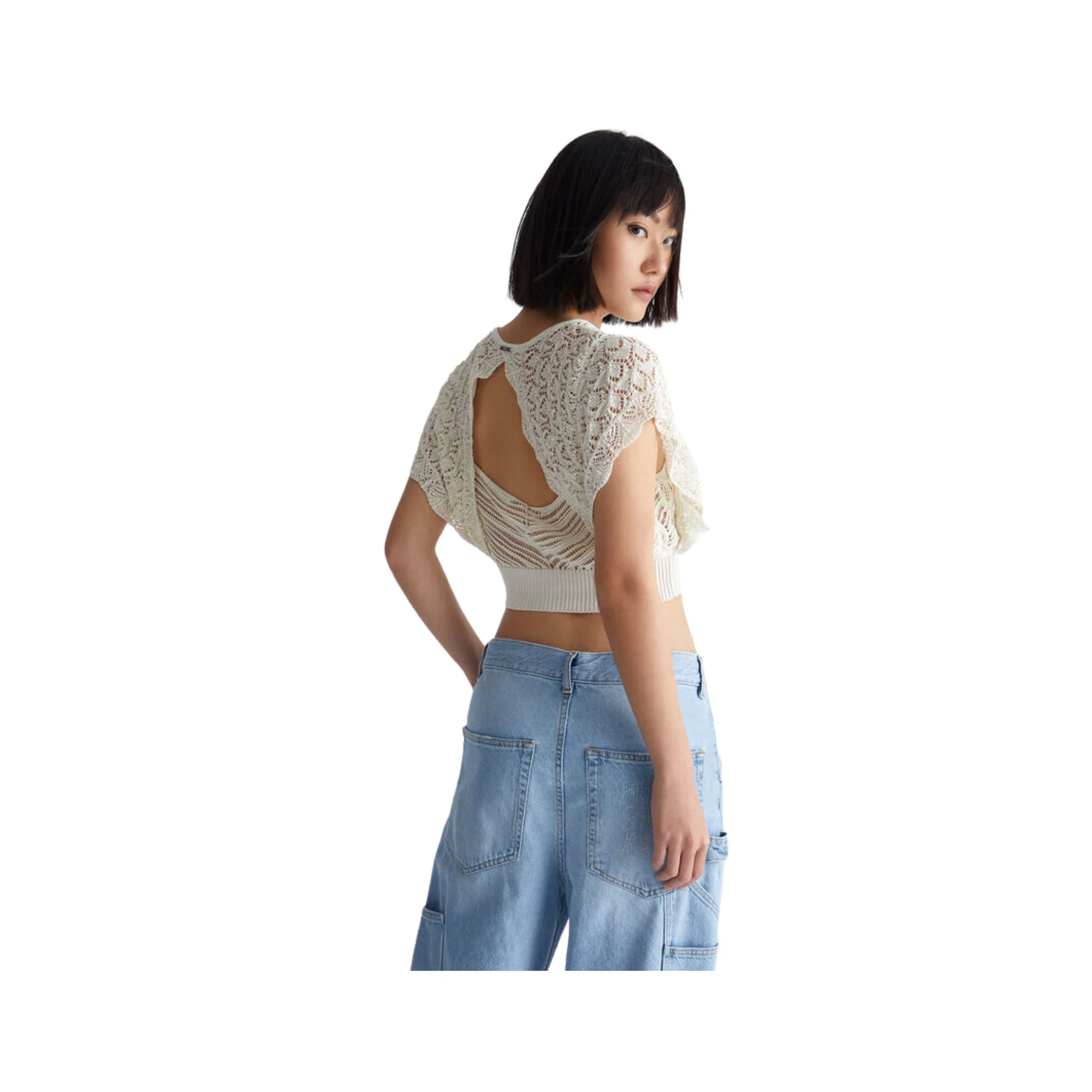 Top Donna con effetto see-through - Image 7