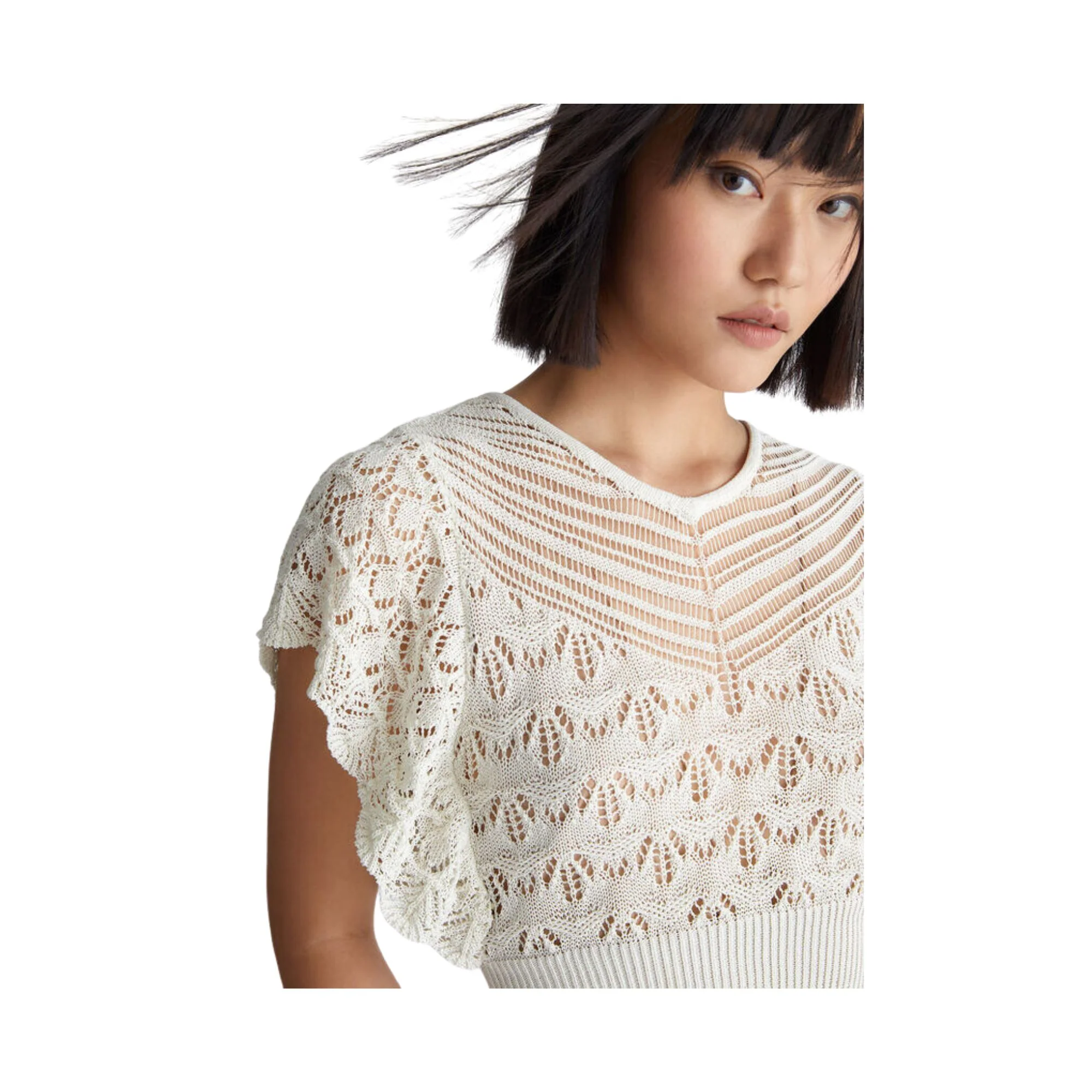 Top Donna con effetto see-through - Image 9