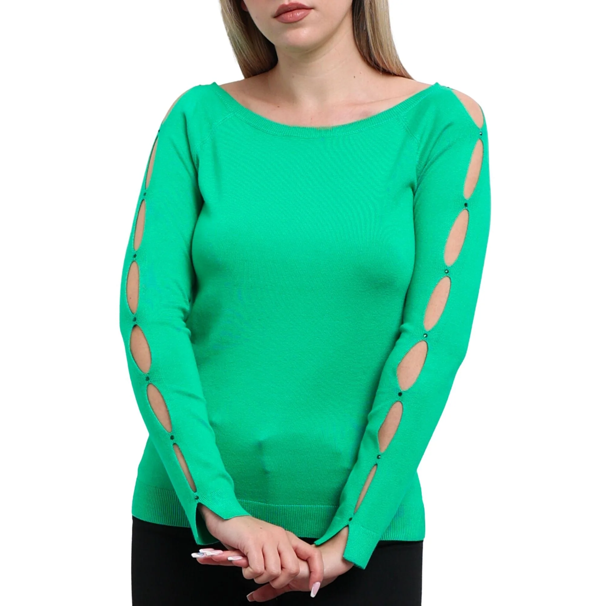Maglia donna cut out ecosostenibile - Image 11
