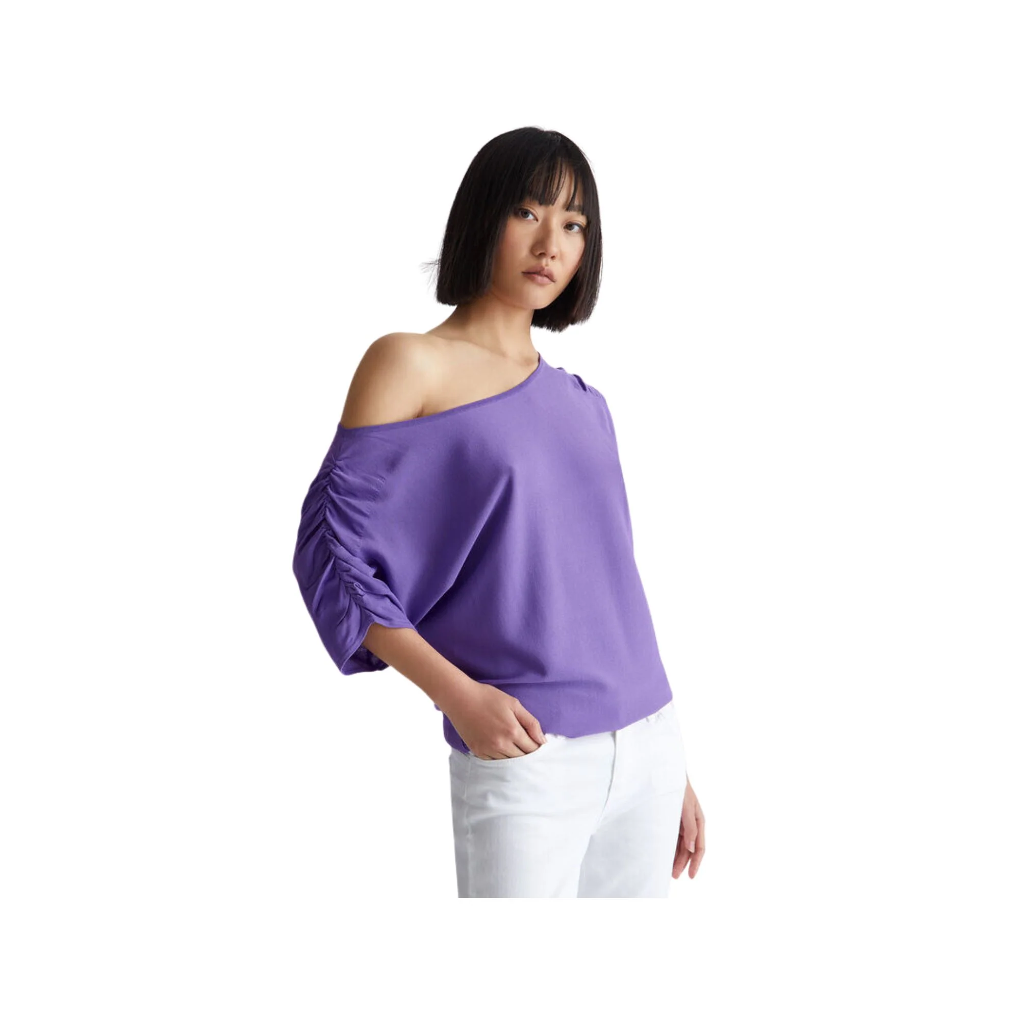 Maglia Donna con maniche arricciate - Image 13
