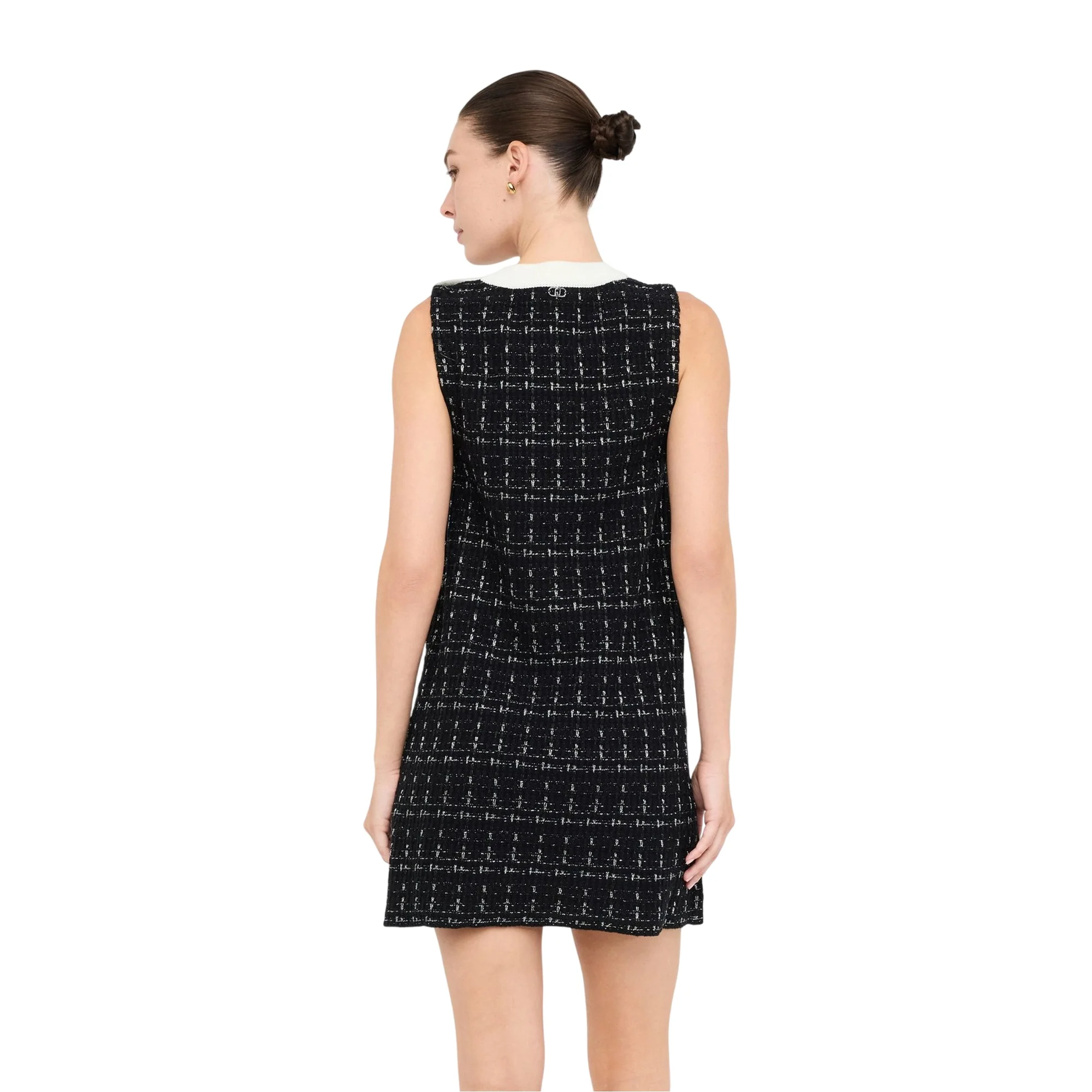 Abito Donna mini in cotone e lana - Image 4