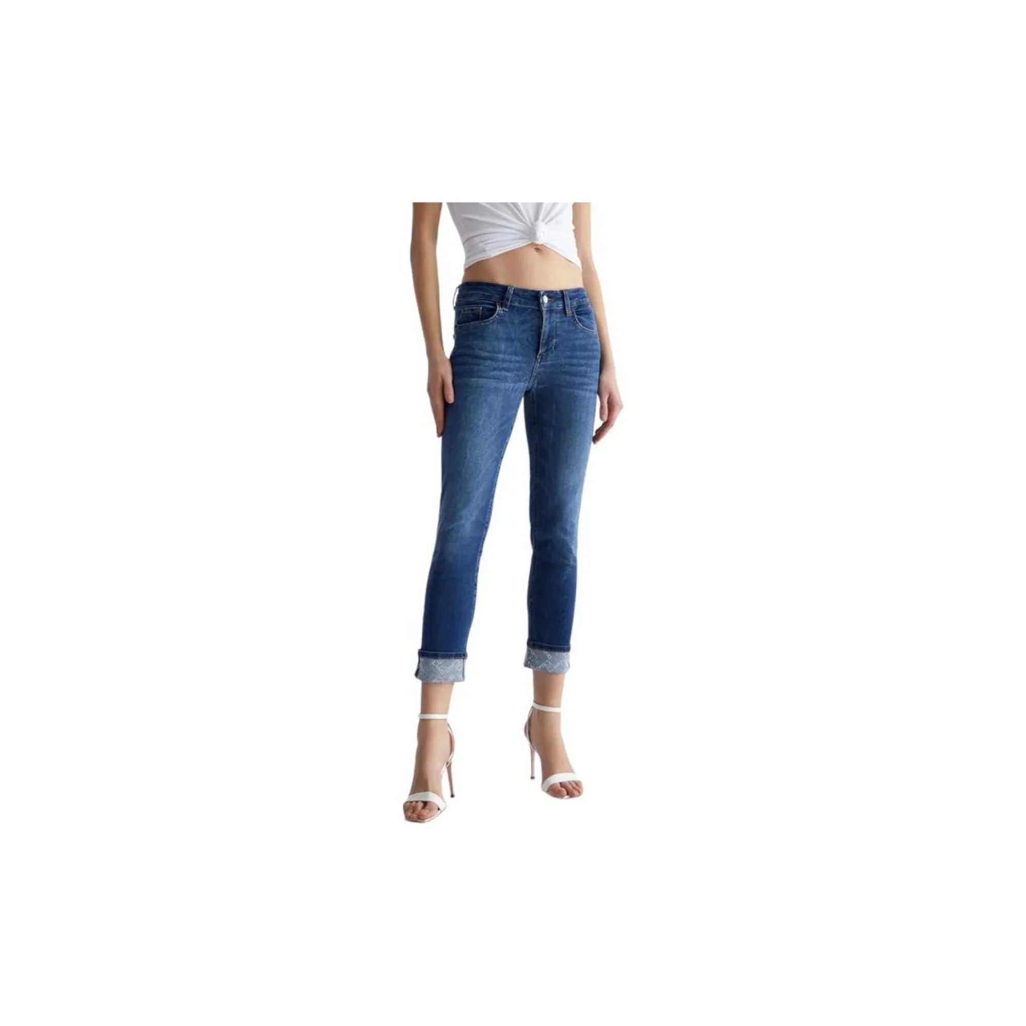 Jeans Donna cinque tasche regular Monroe - Image 5