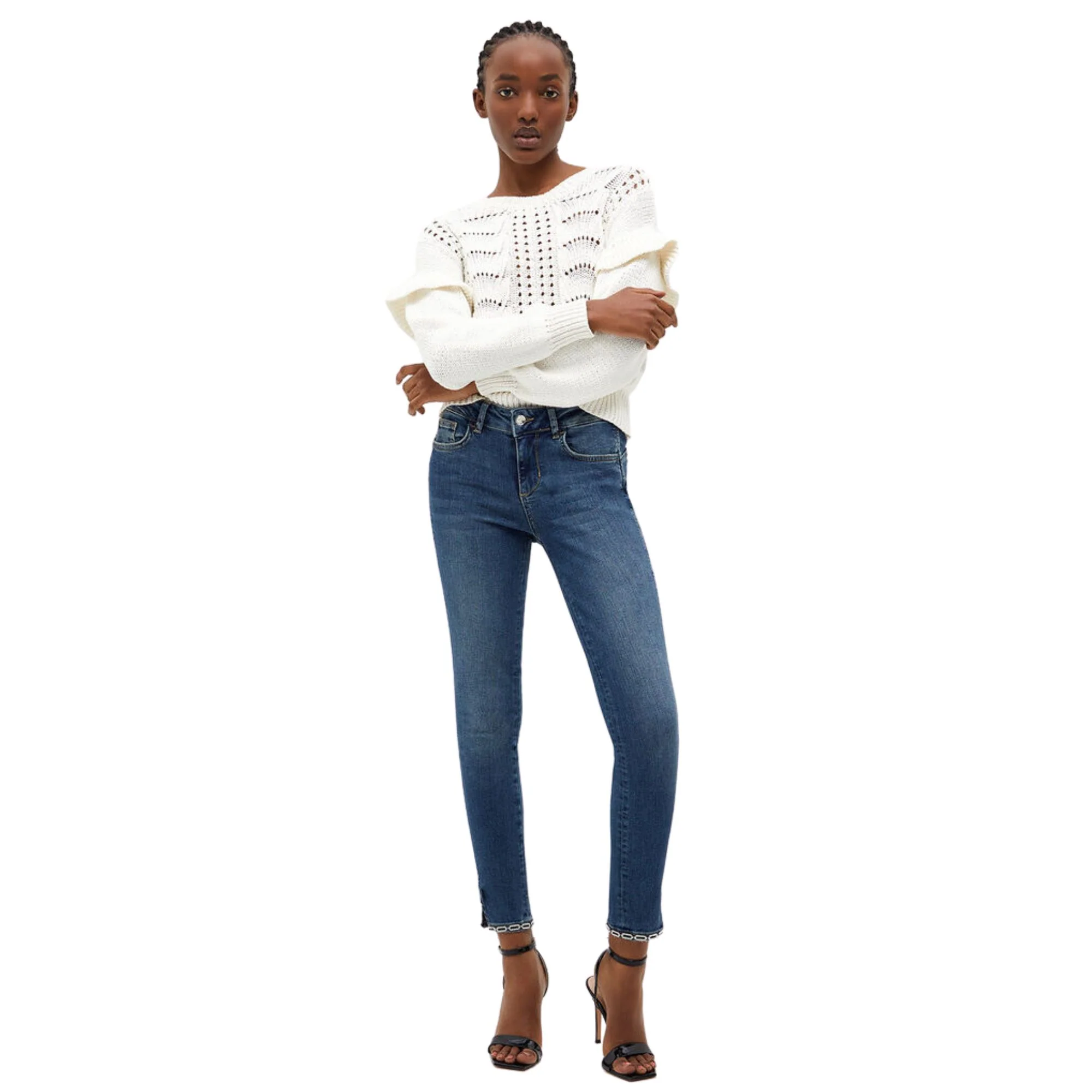 Jeans skinny Donna Bottom Up - Image 2